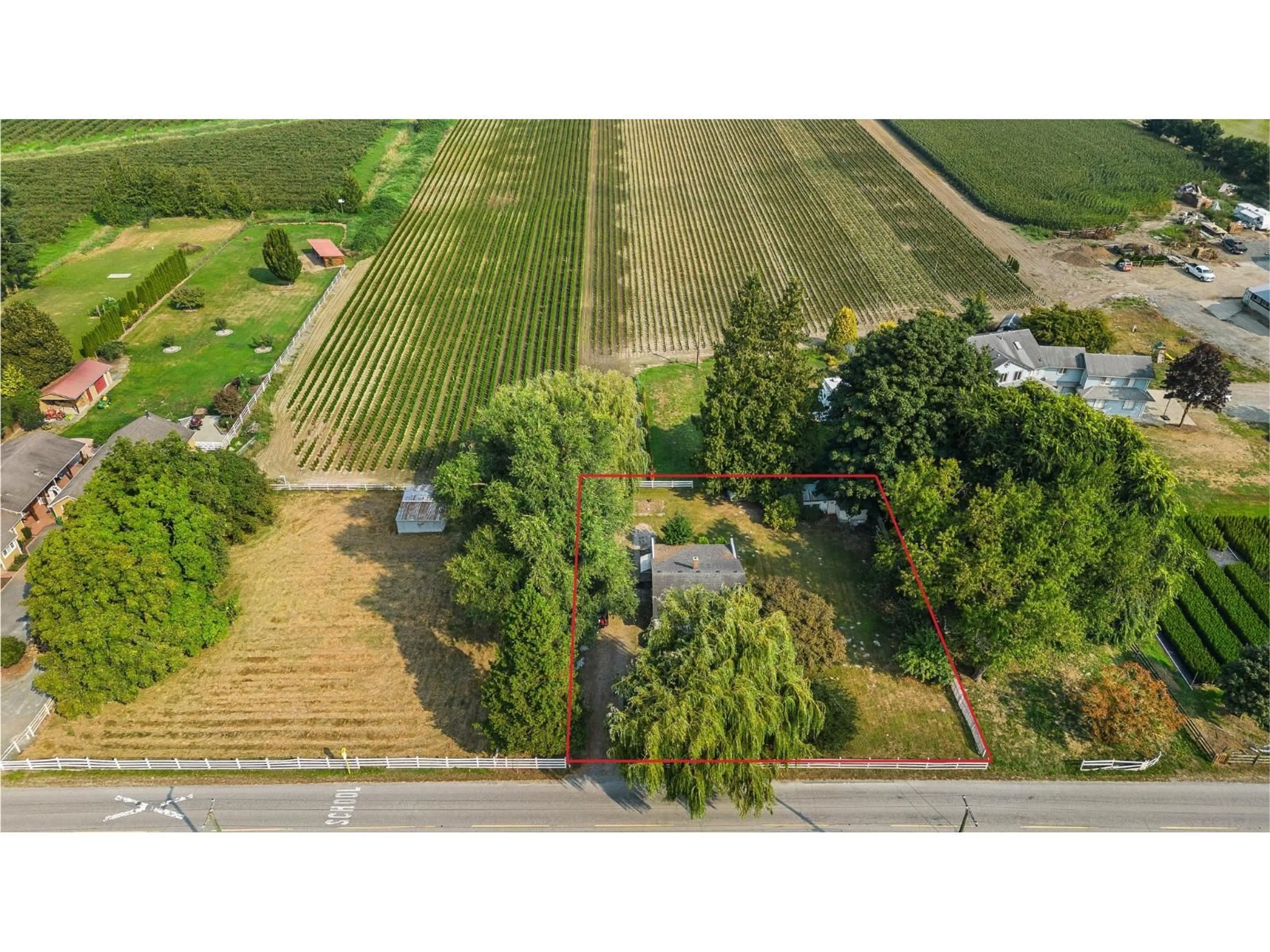 A pic from outside/outdoor area/front of a property/back of a property/a pic from drone, unknown for 49241 CHILLIWACK CENTRAL ROAD, Chilliwack British Columbia V2P6H3