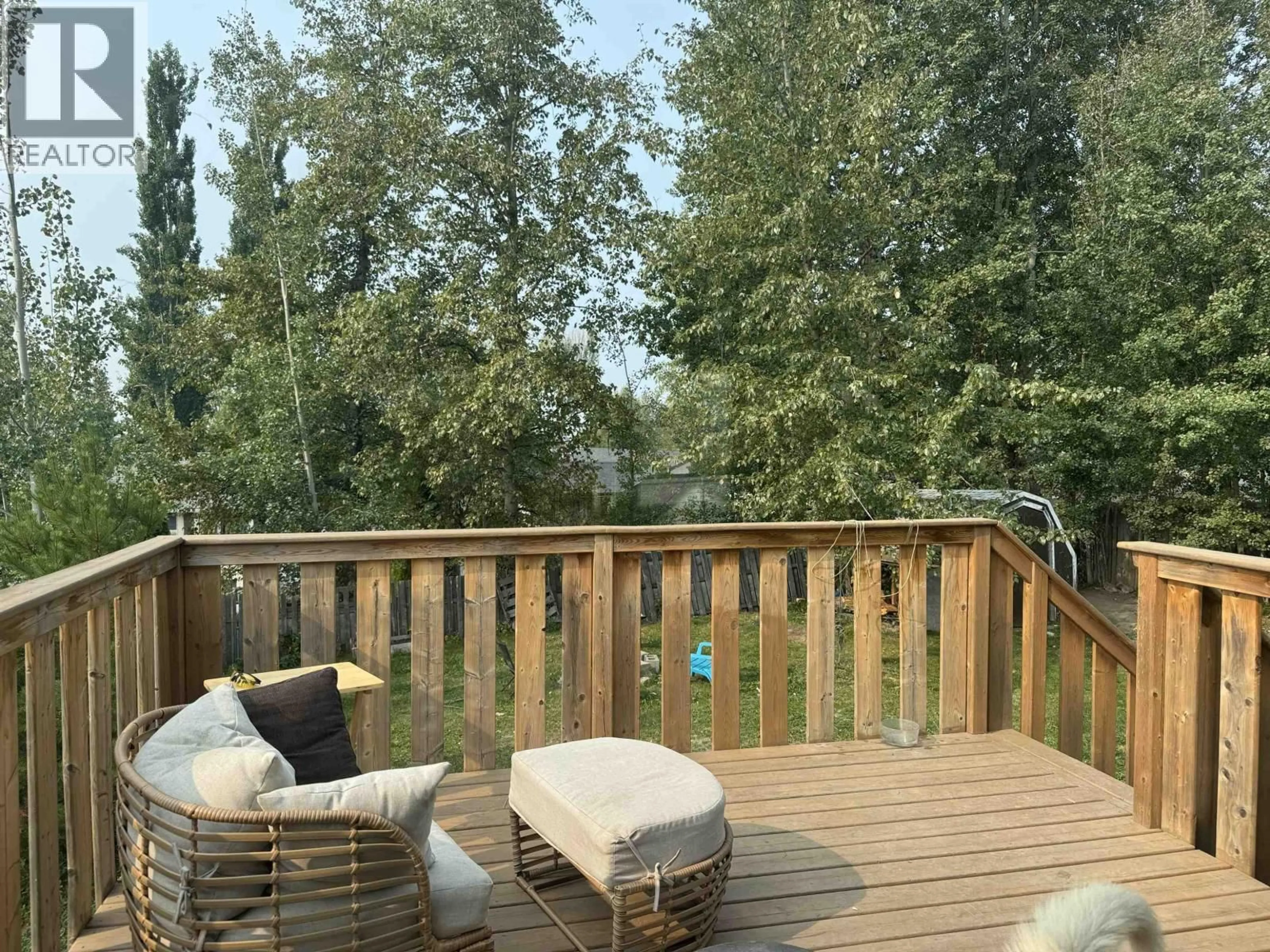 Patio, forest/trees view for 231 CENTENNIAL DRIVE, Mackenzie British Columbia V0C2C0