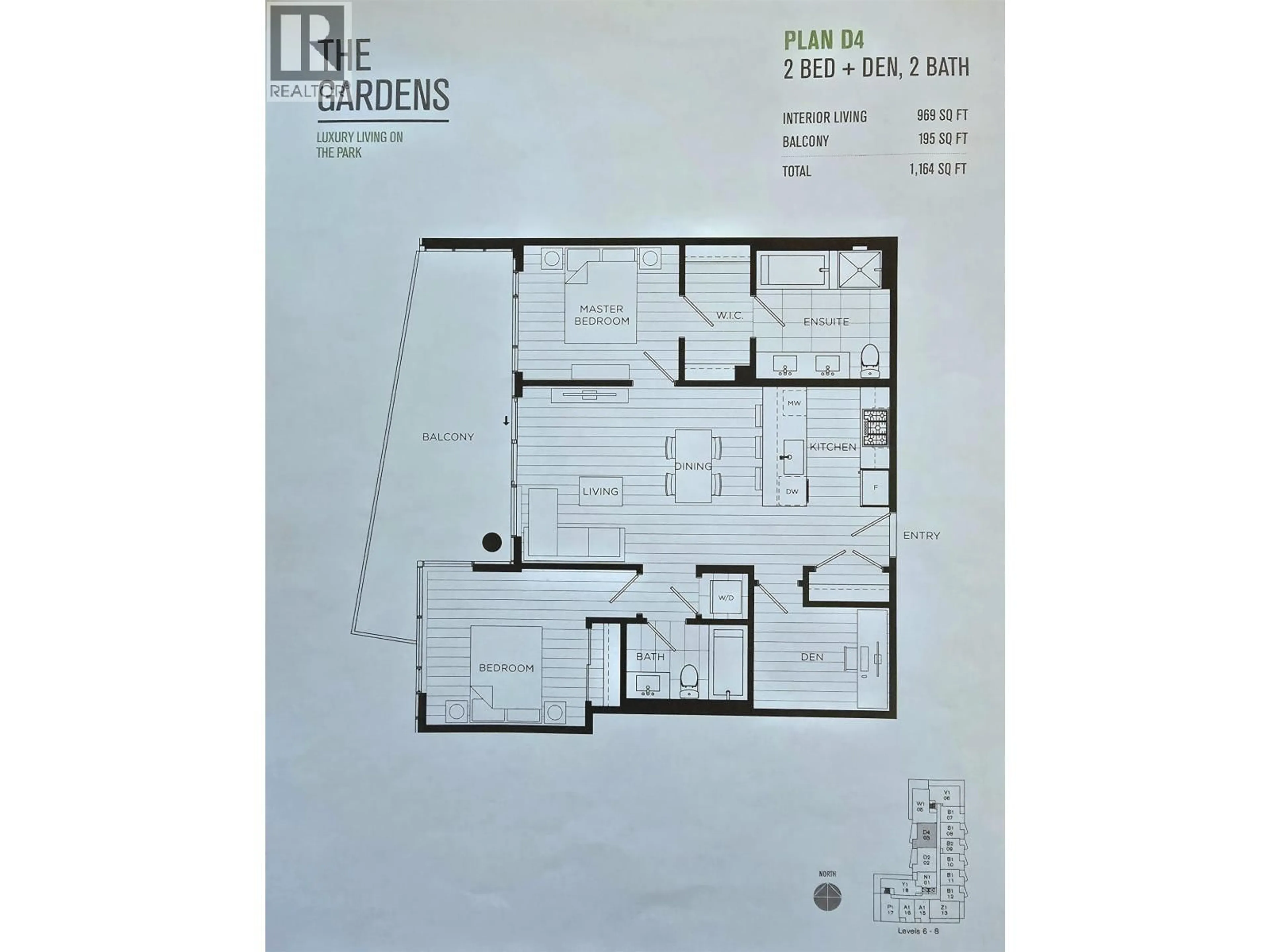 Floor plan for 803 - 10788 NO. 5 ROAD, Richmond British Columbia V6W0B7