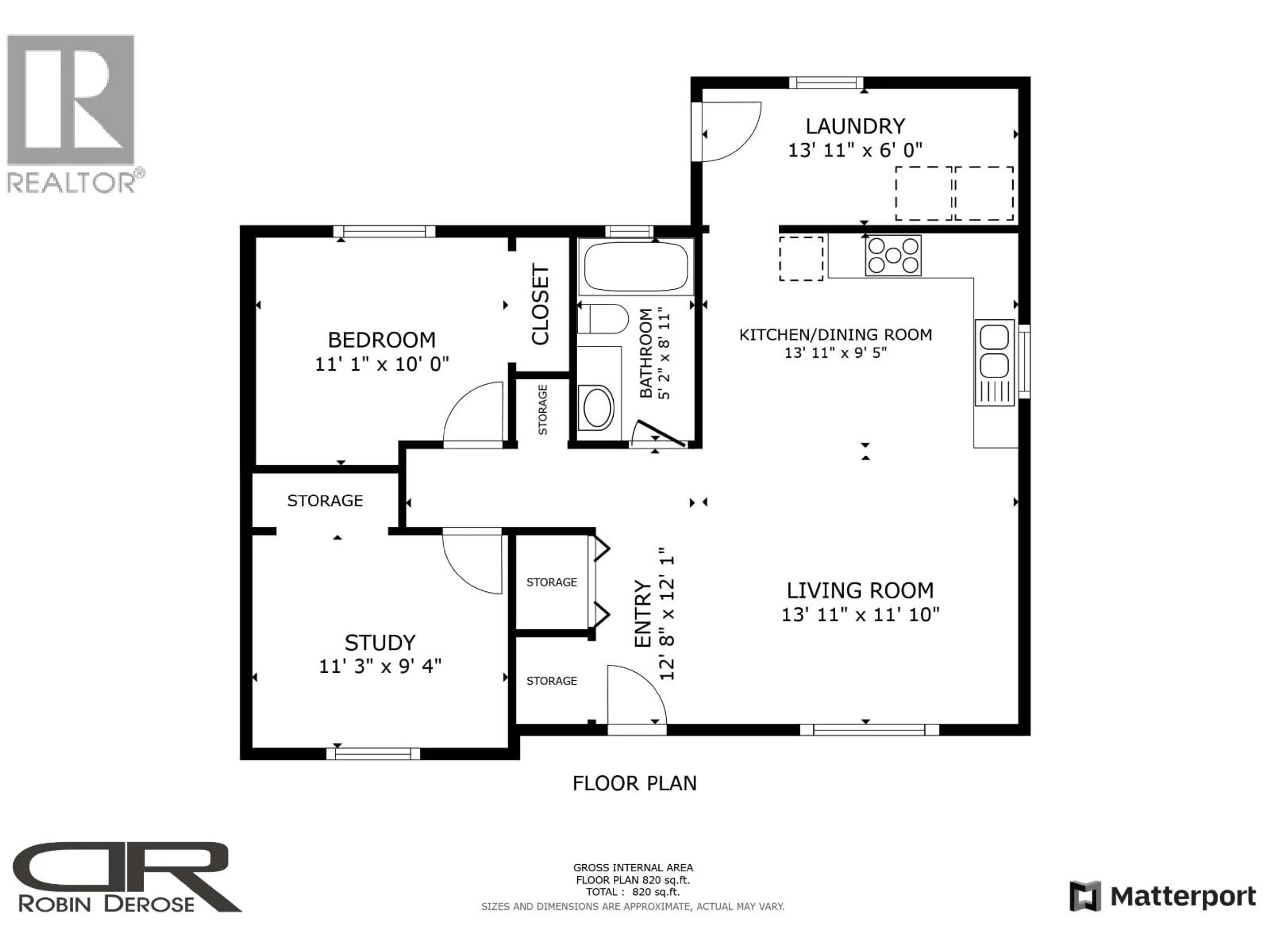 Floor plan for 8123 95 AVENUE, Fort St. John British Columbia V1J1G7
