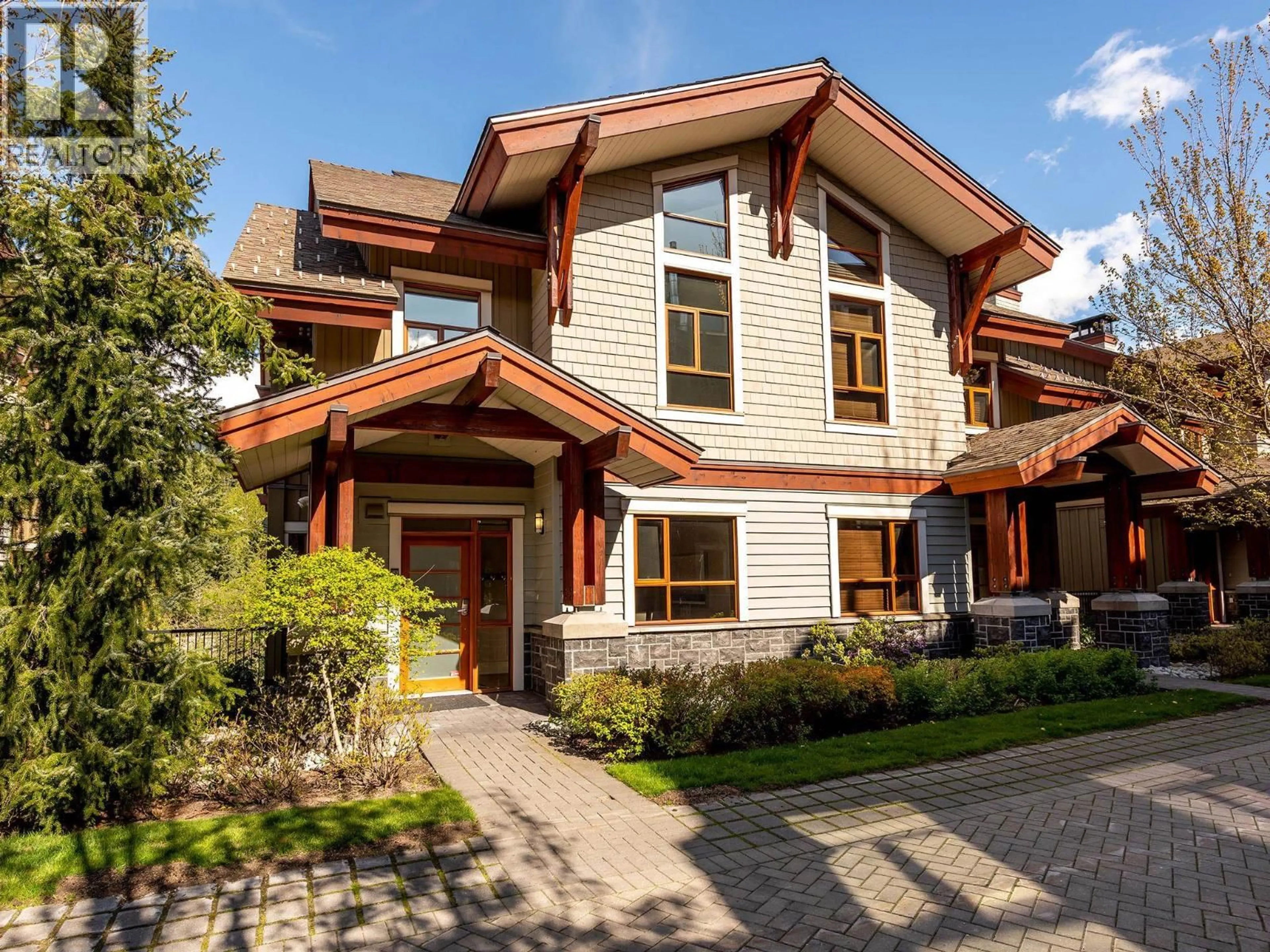 Home with brick exterior material, street for 25 - 7124 NANCY GREENE DRIVE, Whistler British Columbia V8E0W9
