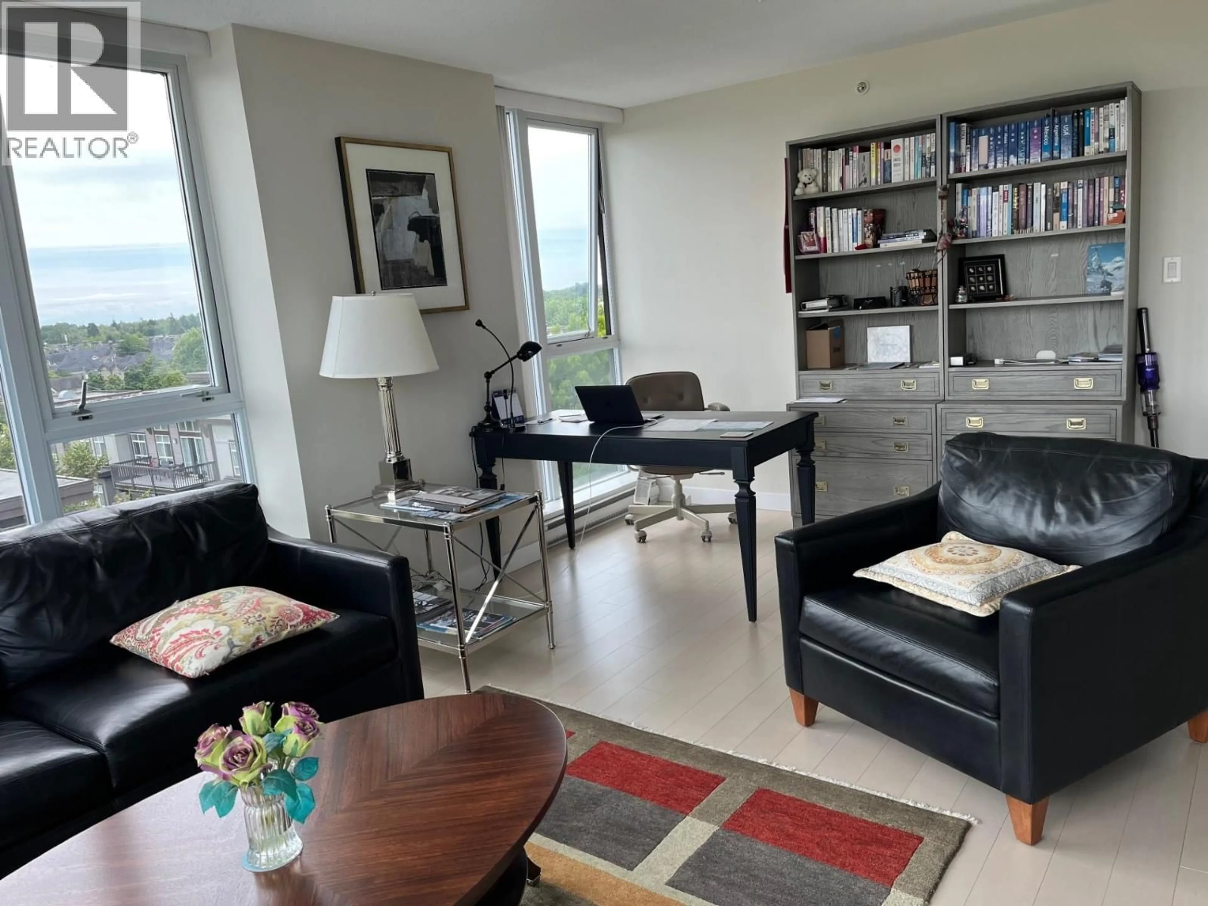 Living room with furniture, unknown for 809 - 9171 FERNDALE ROAD, Richmond British Columbia V6Y0A5