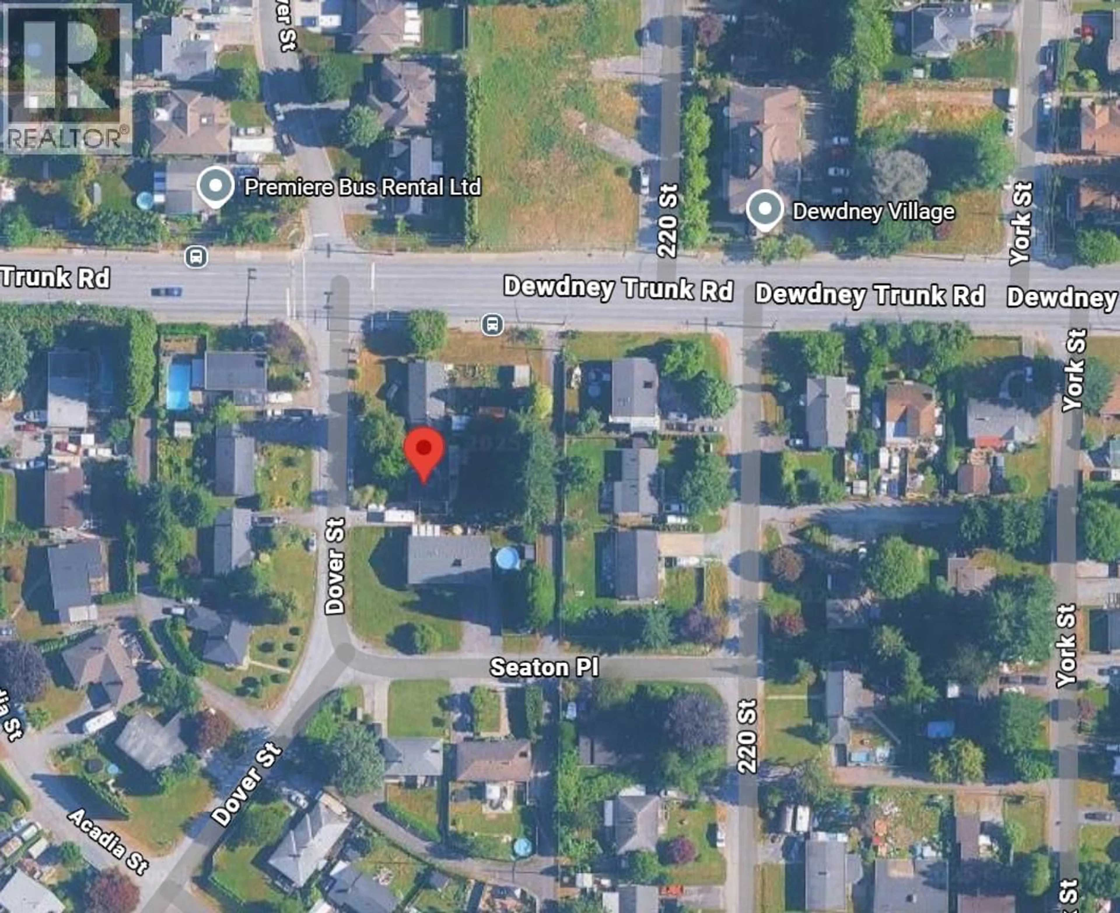 Picture of a map for 11990 DOVER STREET, Maple Ridge British Columbia V2X5P7