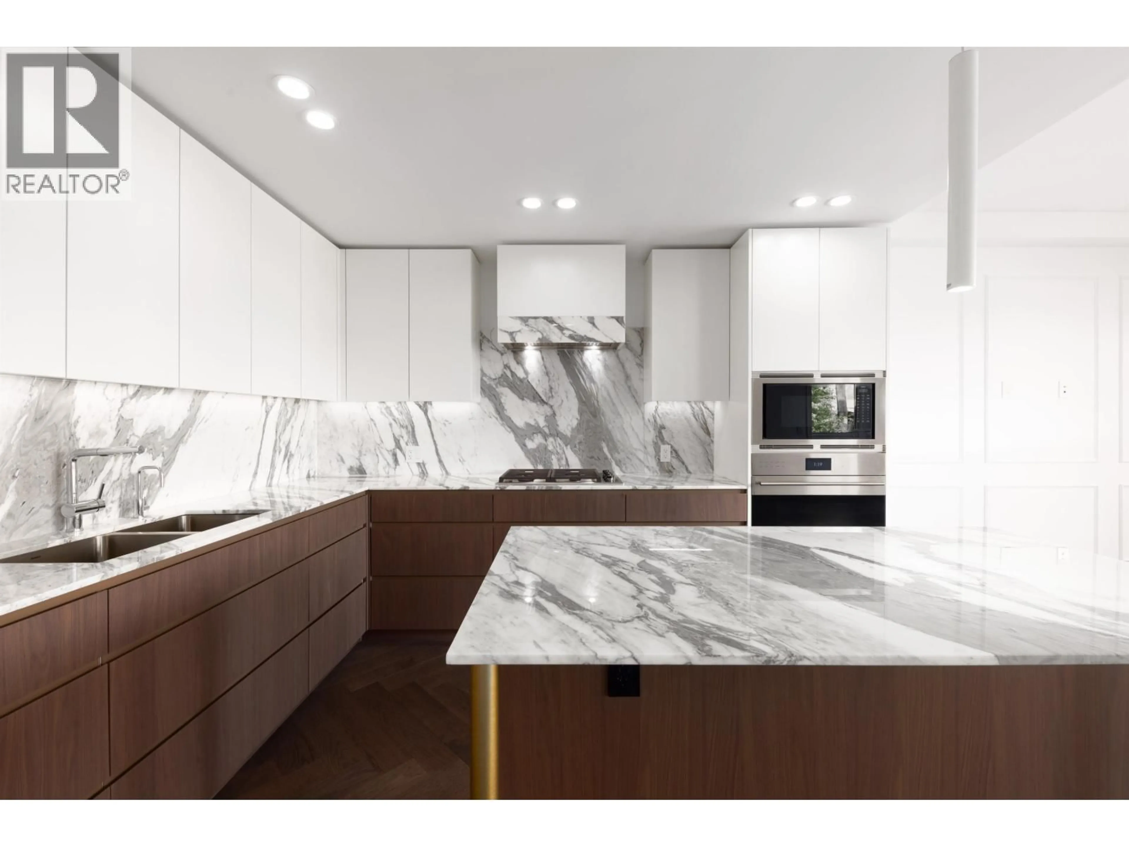 Contemporary kitchen, ceramic/tile floor for 101 - 3668 10TH AVENUE, Vancouver British Columbia V6R0G4