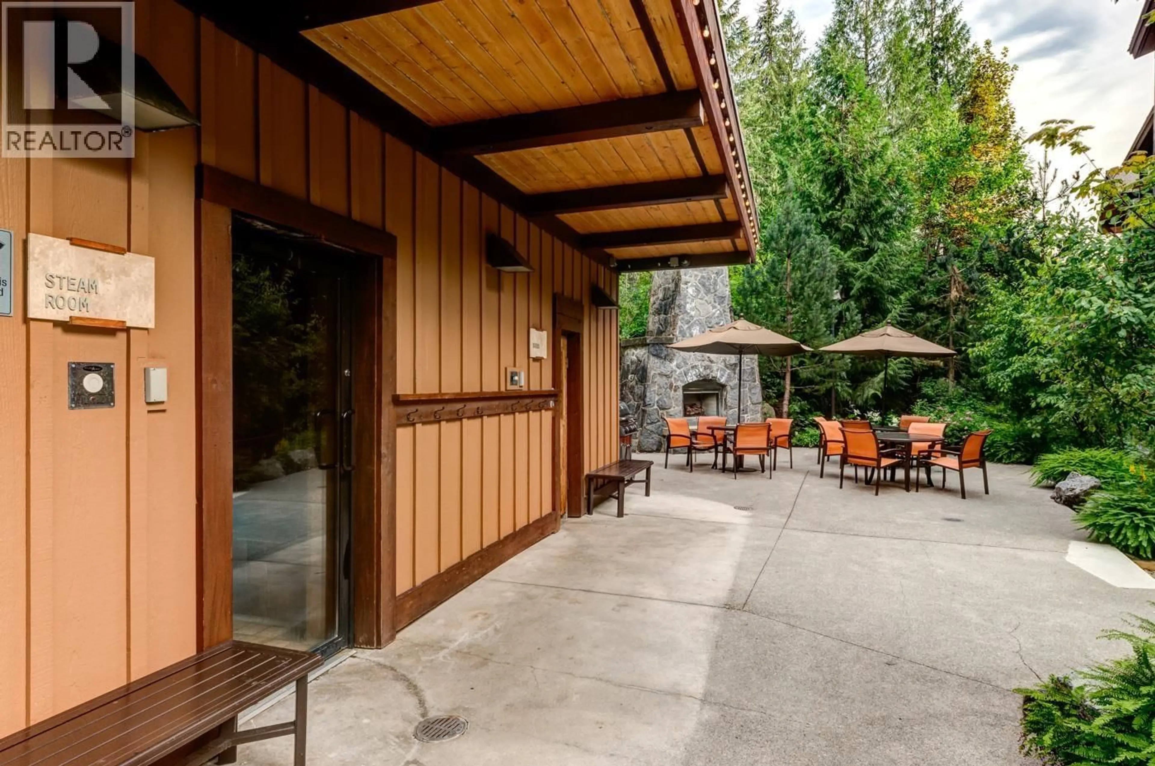 Patio, street for 204C - 2020 LONDON LANE, Whistler British Columbia V8E0B6
