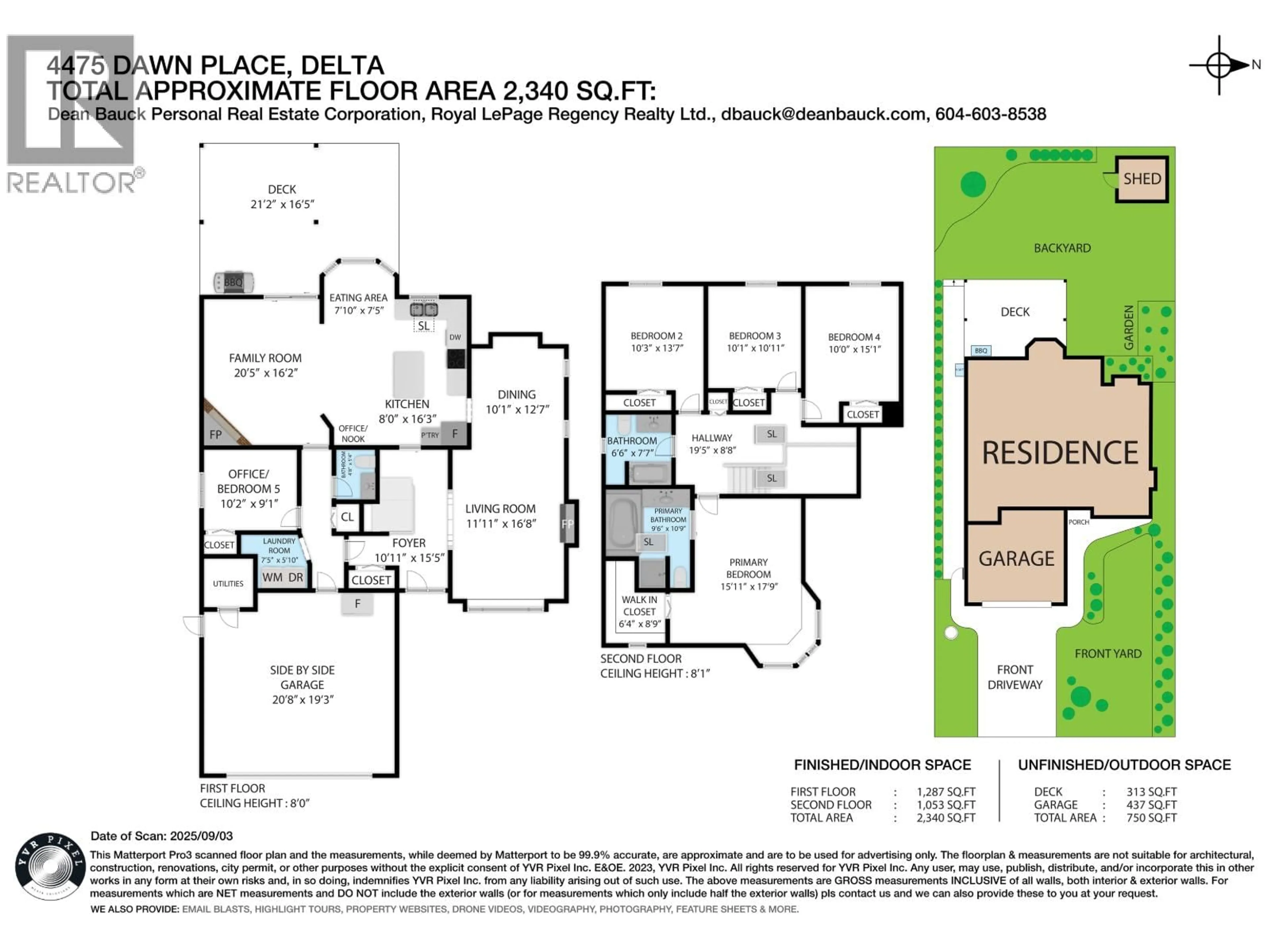Floor plan for 4475 DAWN PLACE, Delta British Columbia V4K4S1