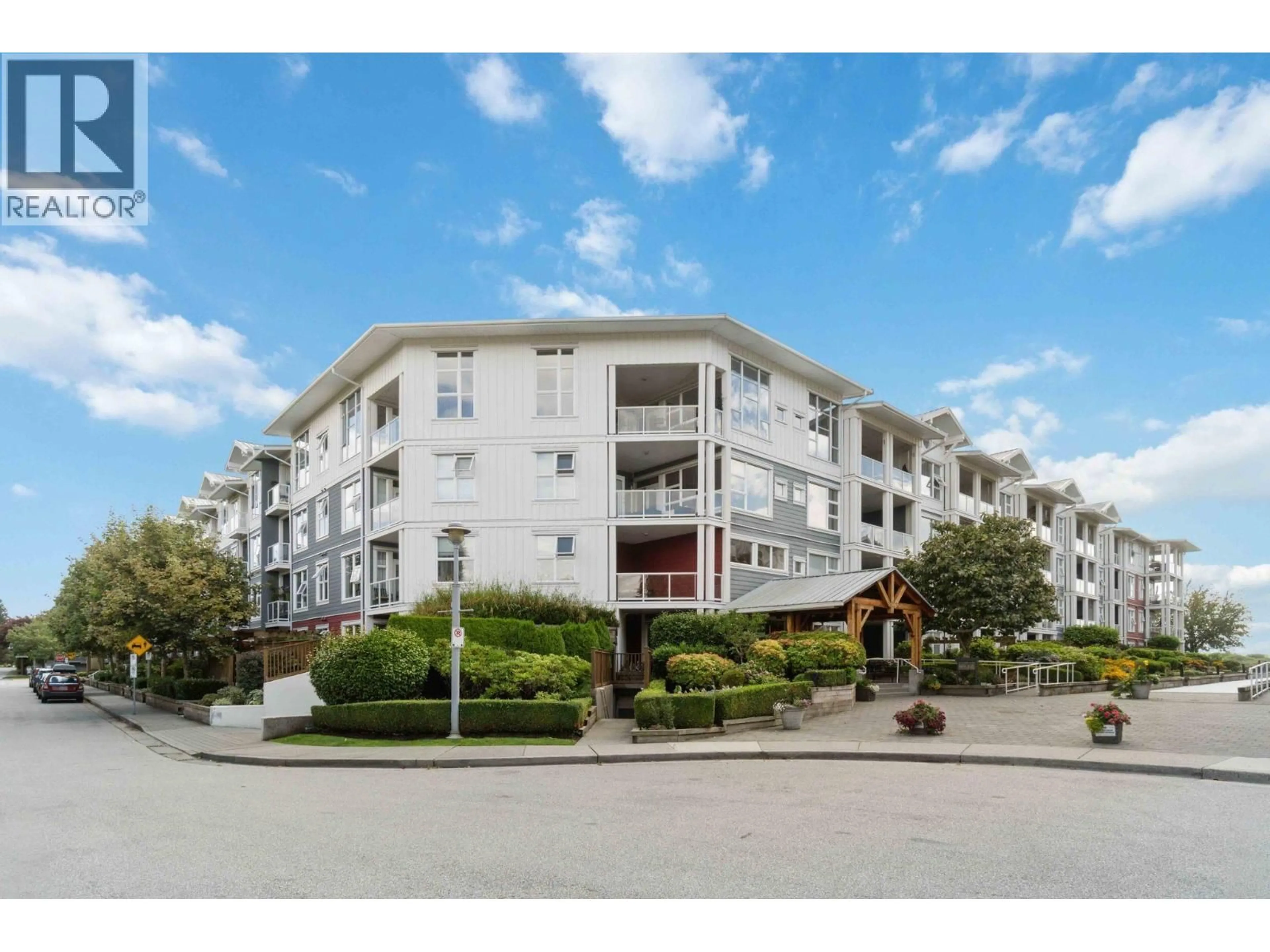 A pic from outside/outdoor area/front of a property/back of a property/a pic from drone, unknown for 416 - 4600 WESTWATER DRIVE, Richmond British Columbia V7E6S2