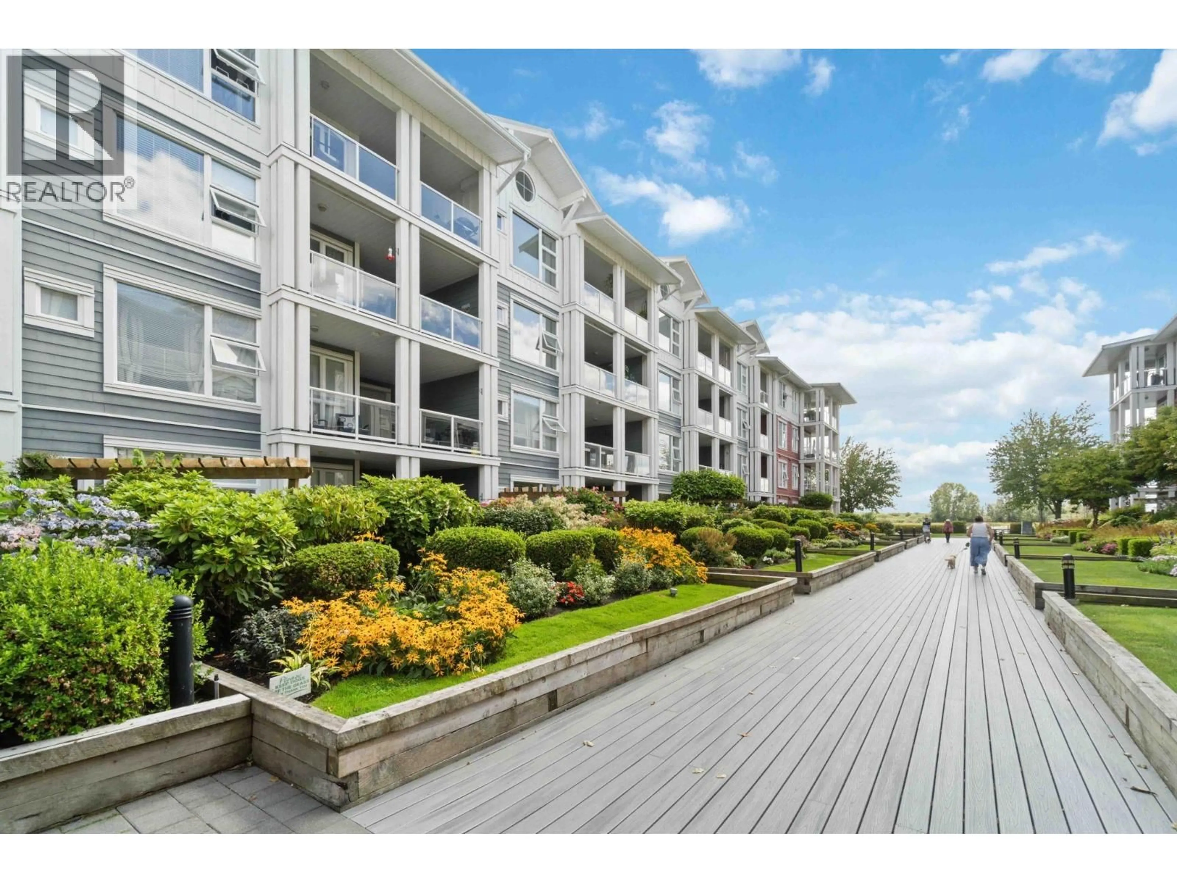 Patio, water/lake/river/ocean view for 416 - 4600 WESTWATER DRIVE, Richmond British Columbia V7E6S2