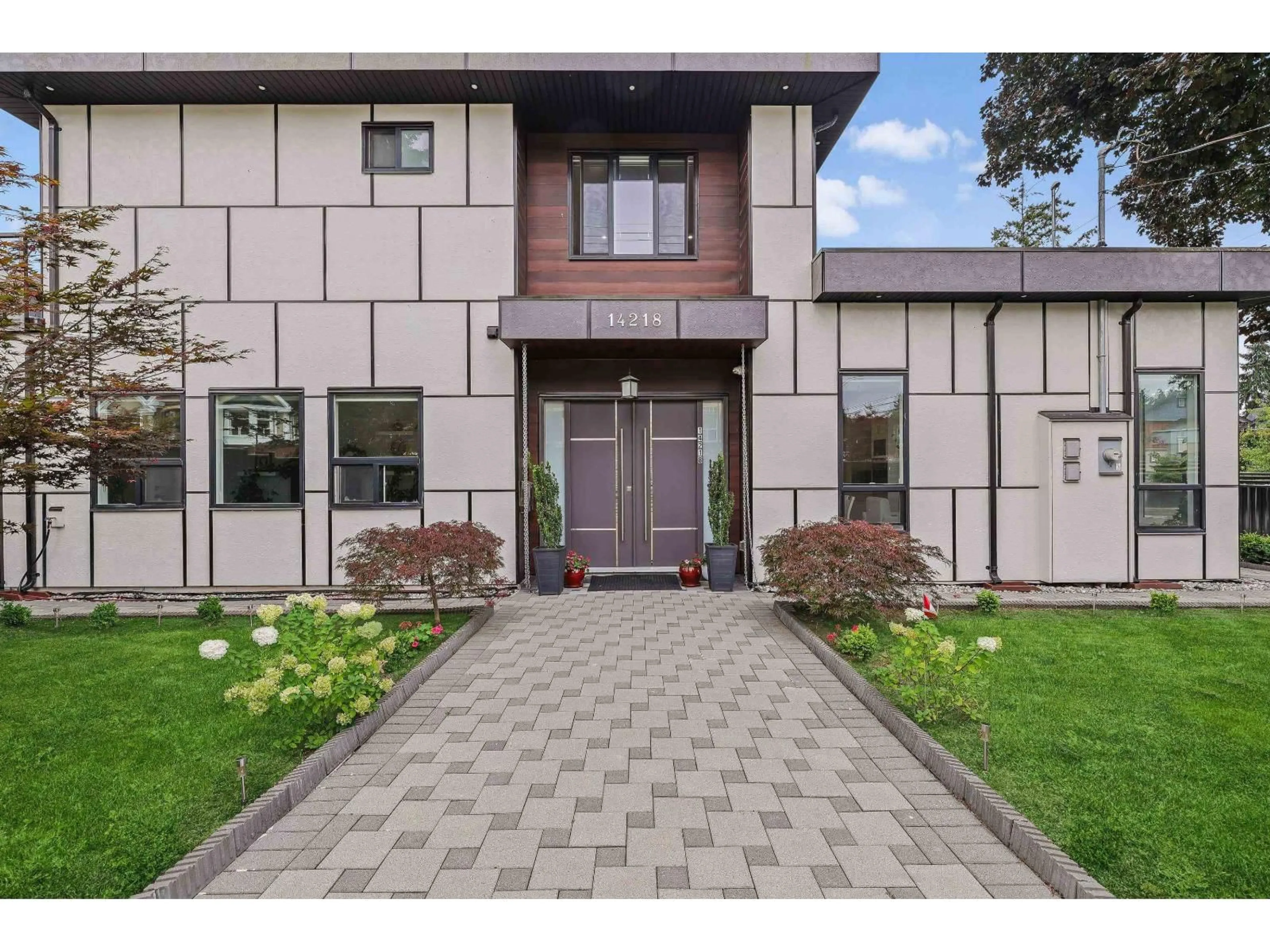 Home with brick exterior material, street for 14218 69A, Surrey British Columbia V3W2H9
