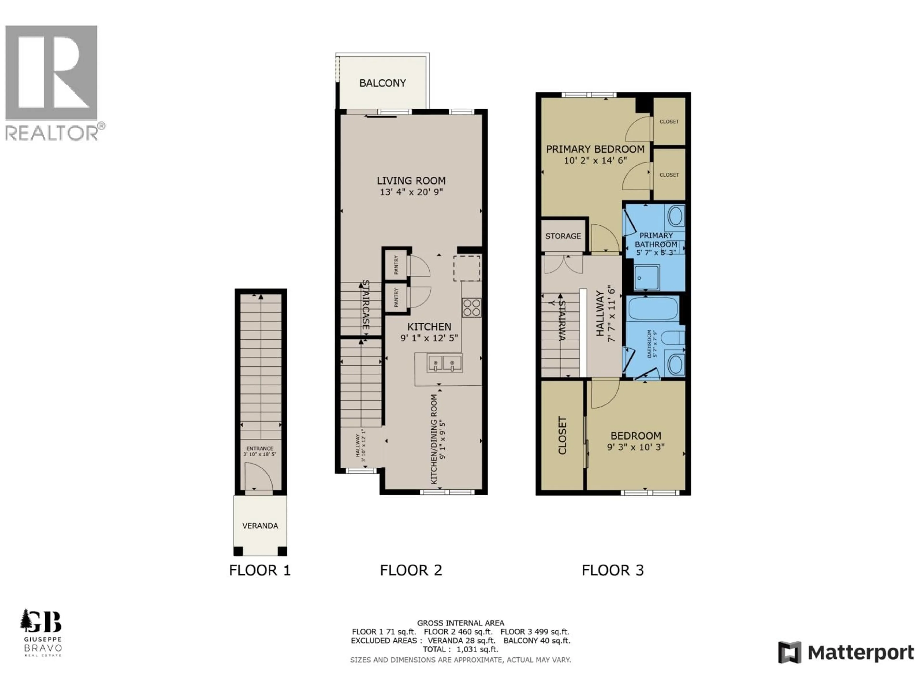 Floor plan for 307 - 110 BAXTER AVENUE, Kitimat British Columbia V8C2N9