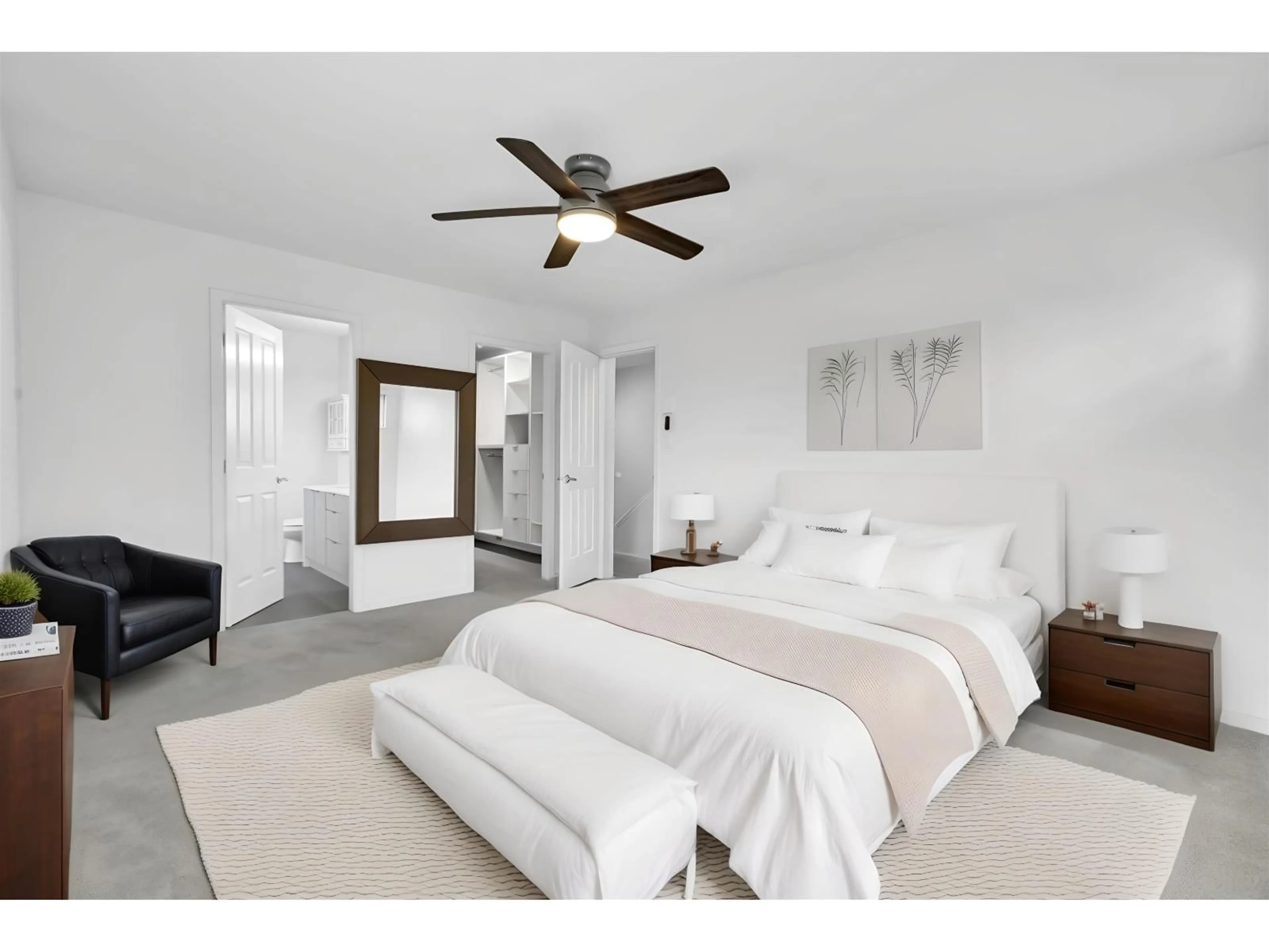 Bedroom with bed, unknown for 22 - 15152 62A, Surrey British Columbia V3S1V1