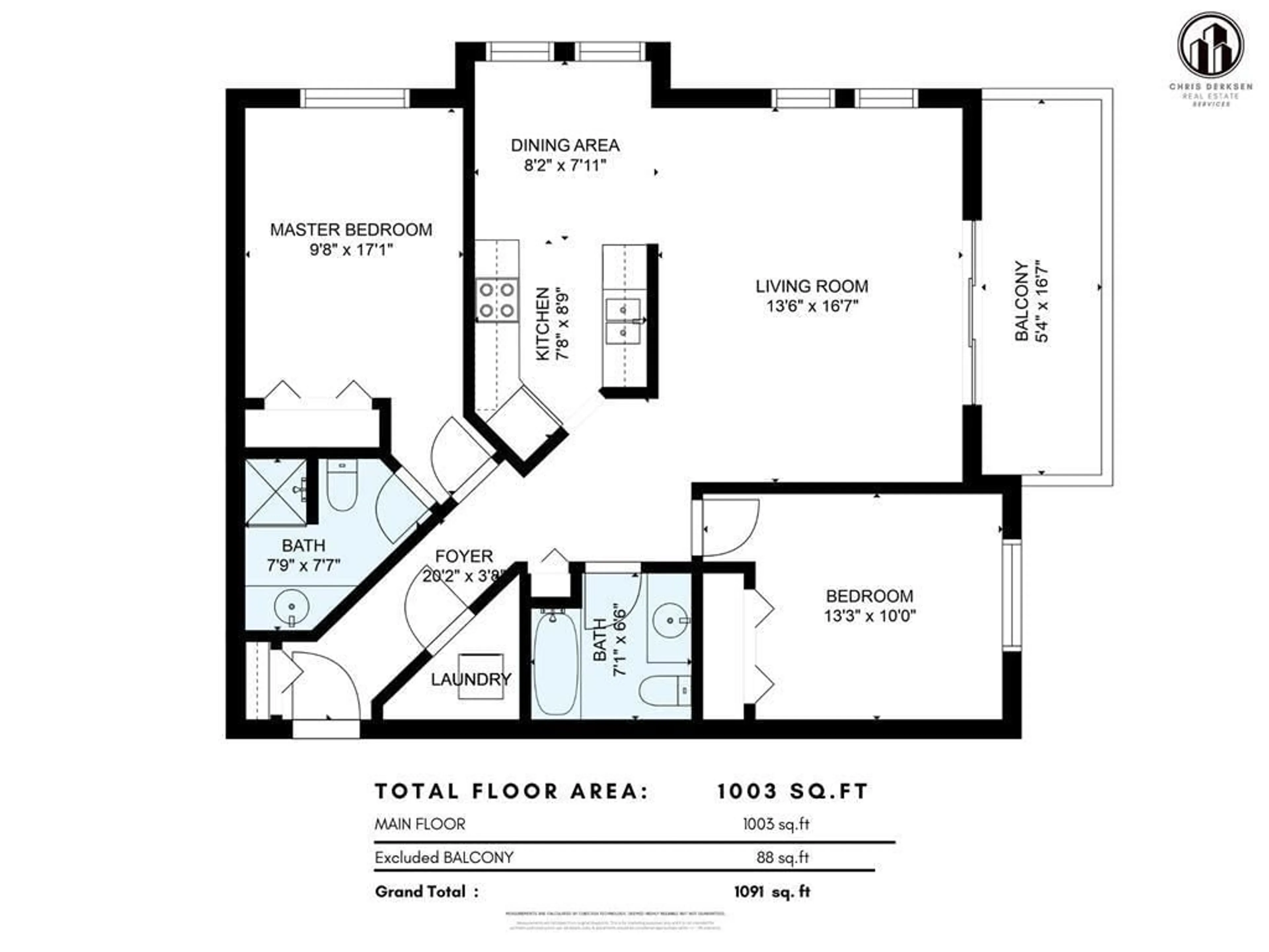 Floor plan for 205 - 45702 WATSON ROAD, Chilliwack British Columbia V2R3E6