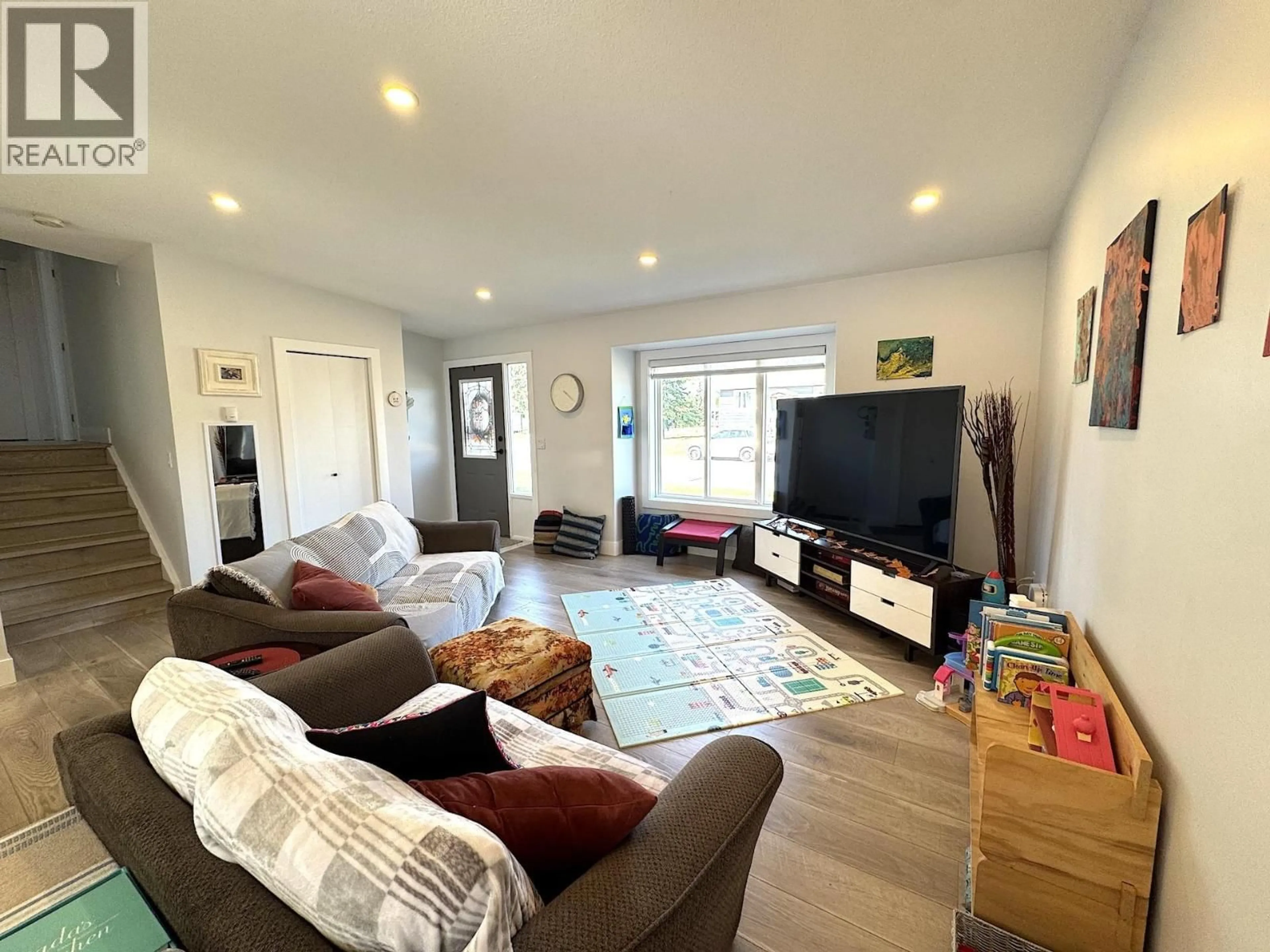 Living room with furniture, unknown for 8815 87 AVENUE, Fort St. John British Columbia V1J6C3