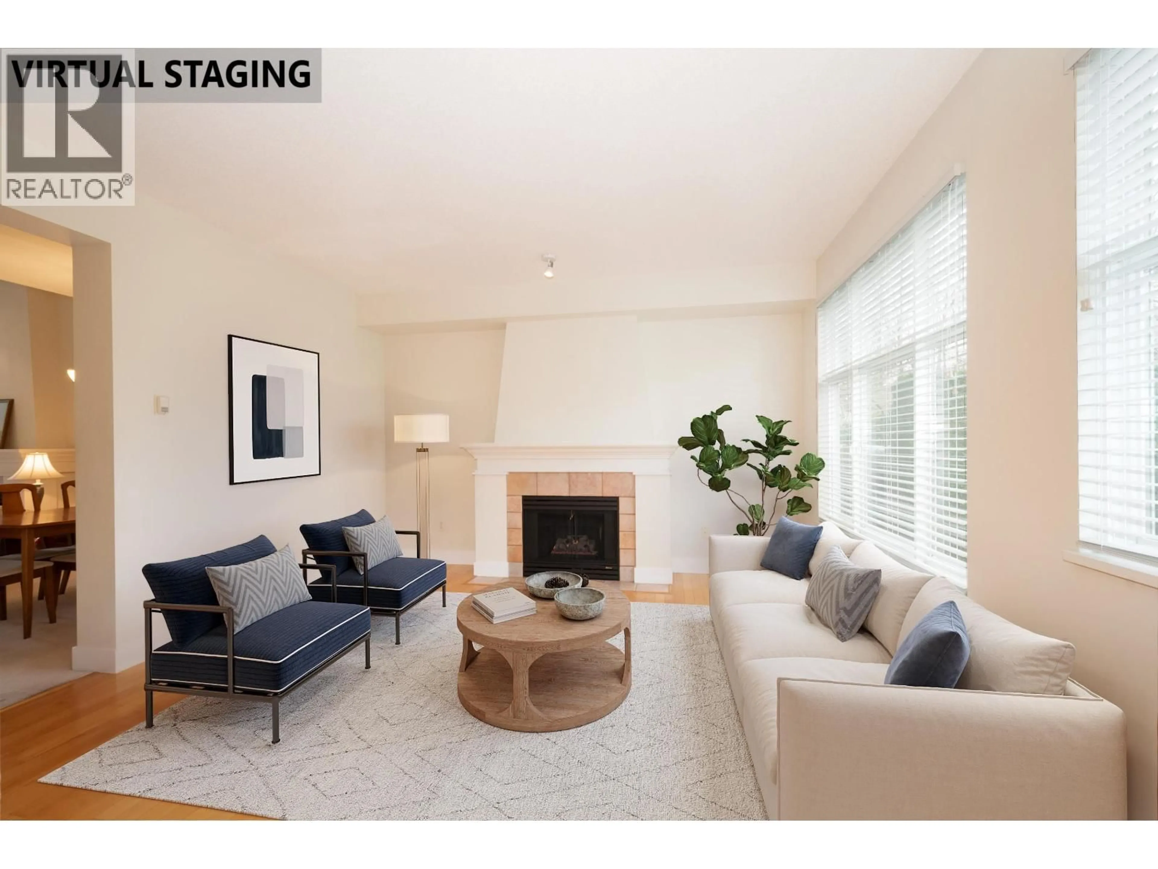 Living room with furniture, wood/laminate floor for 68 - 5900 FERRY ROAD, Delta British Columbia V4K5C3