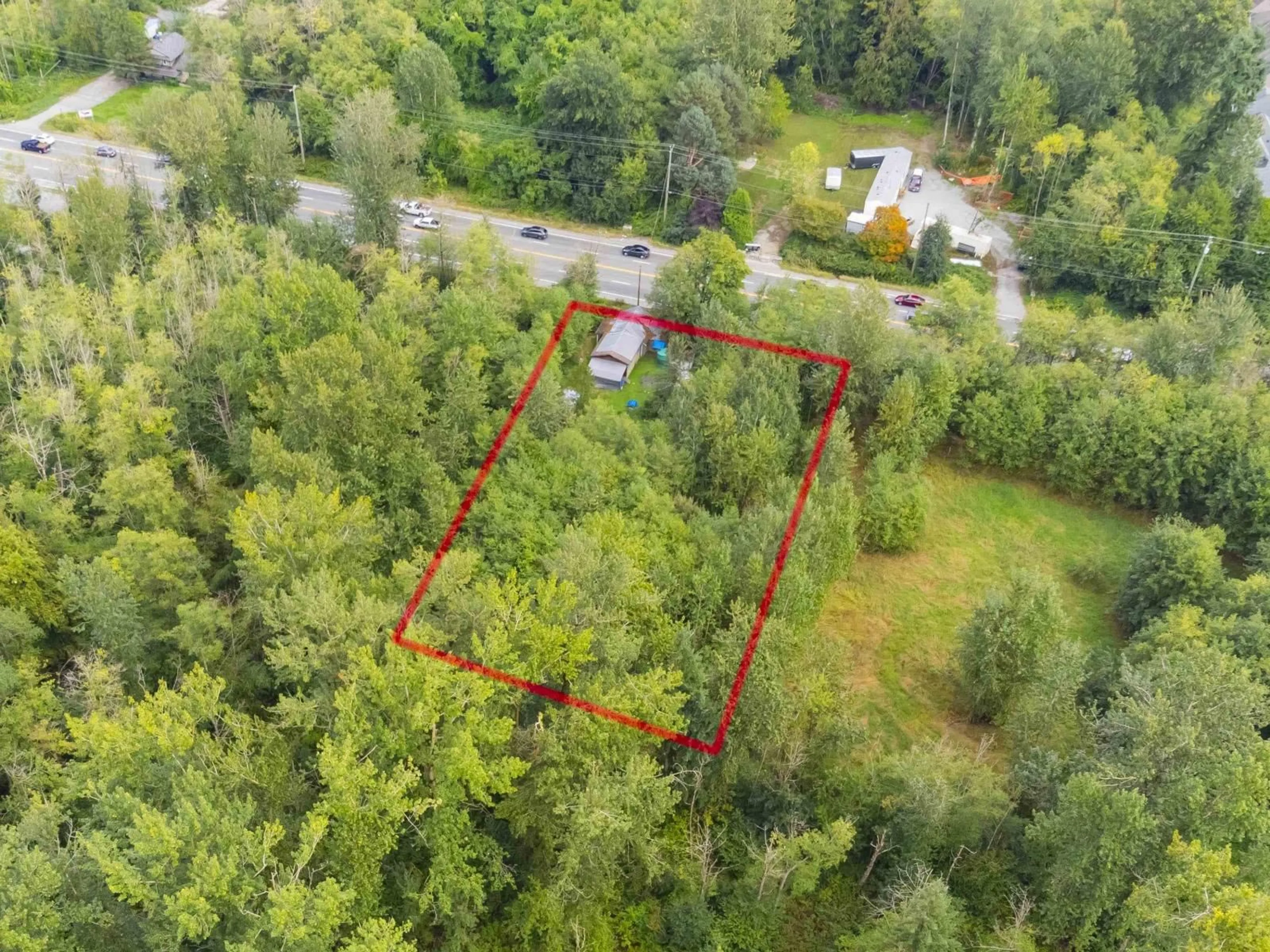 A pic from outside/outdoor area/front of a property/back of a property/a pic from drone, forest/trees view for 7433 200, Langley British Columbia V3A2W1