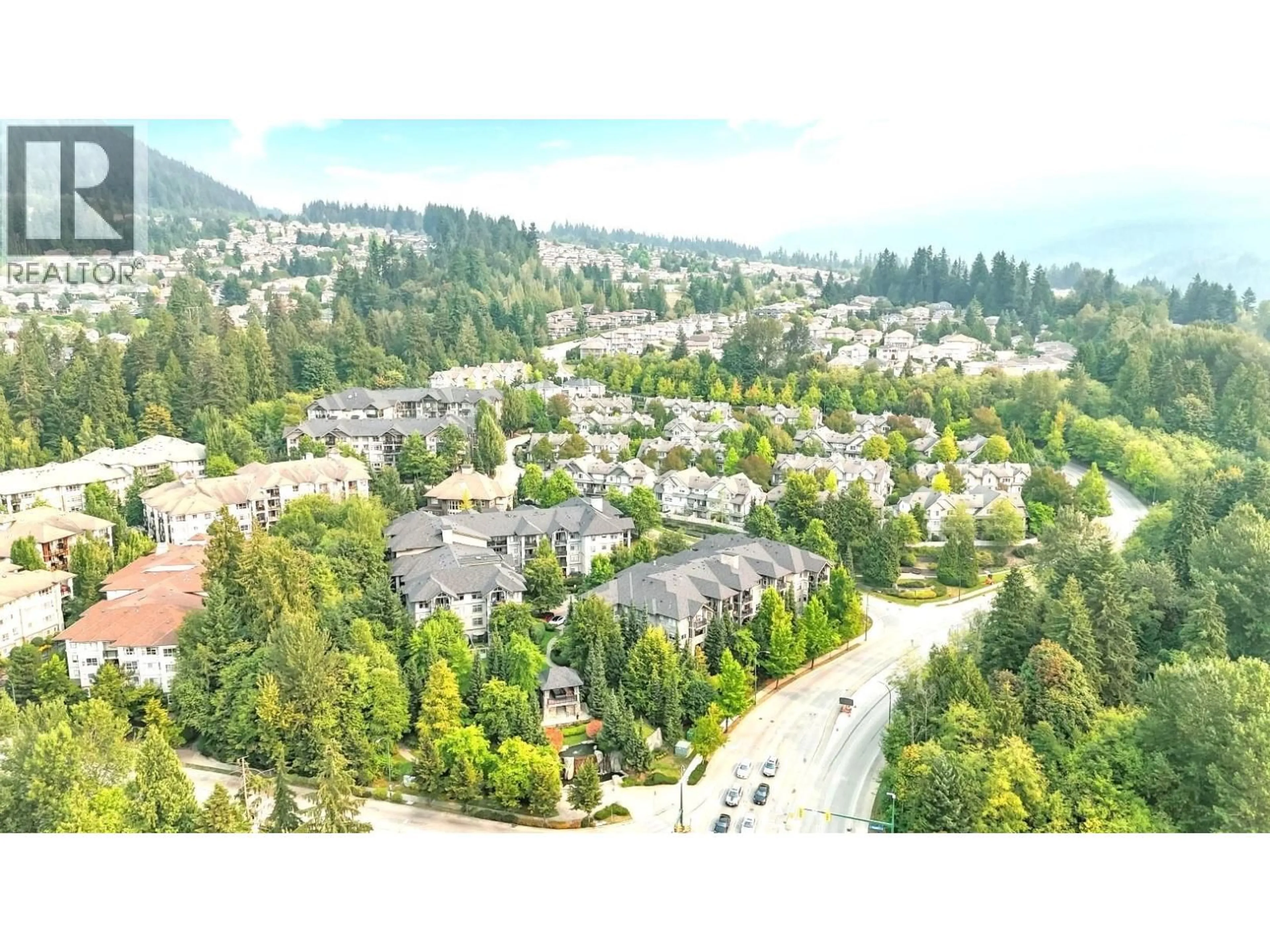 A pic from outside/outdoor area/front of a property/back of a property/a pic from drone, mountain view for 309 - 2998 SILVER SPRINGS BOULEVARD, Coquitlam British Columbia V3E3R7