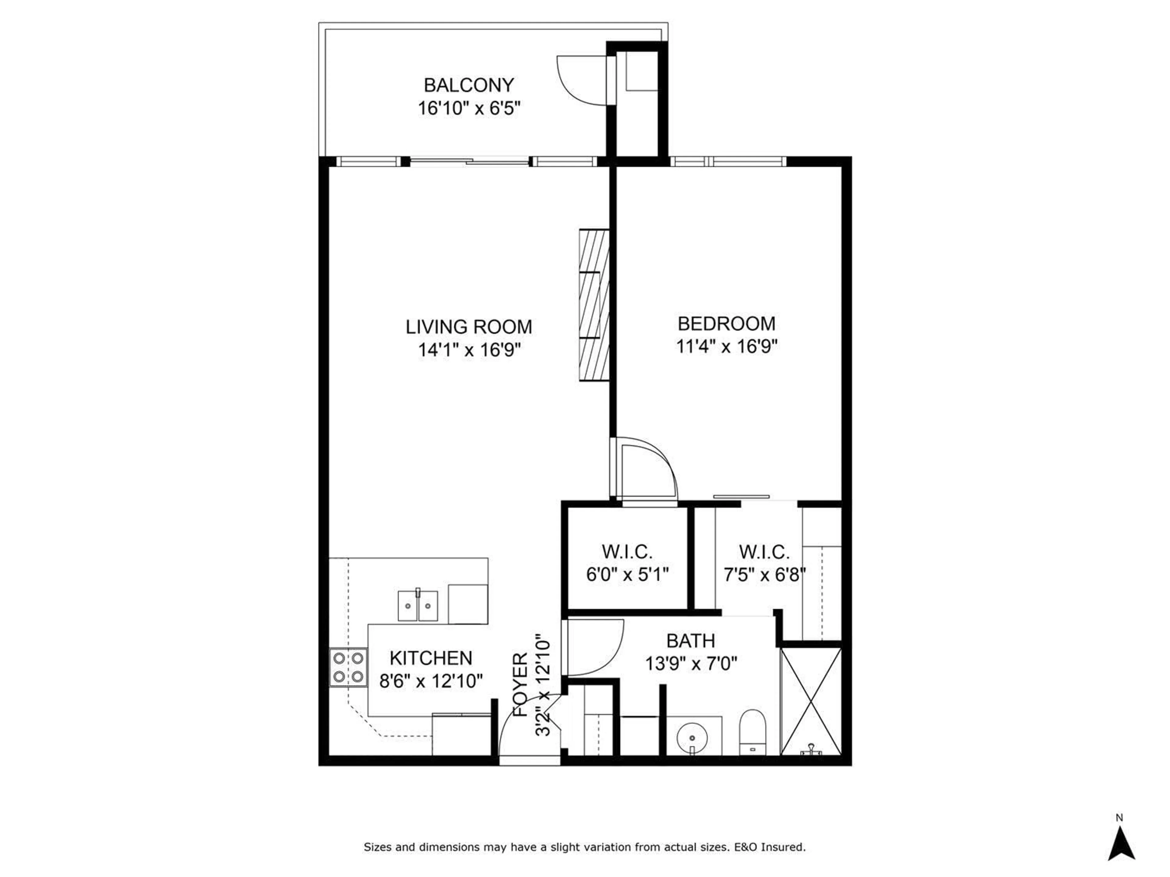Floor plan for 316 - 378 ESPLANADE AVENUE, Harrison Hot Springs British Columbia V0M1A3