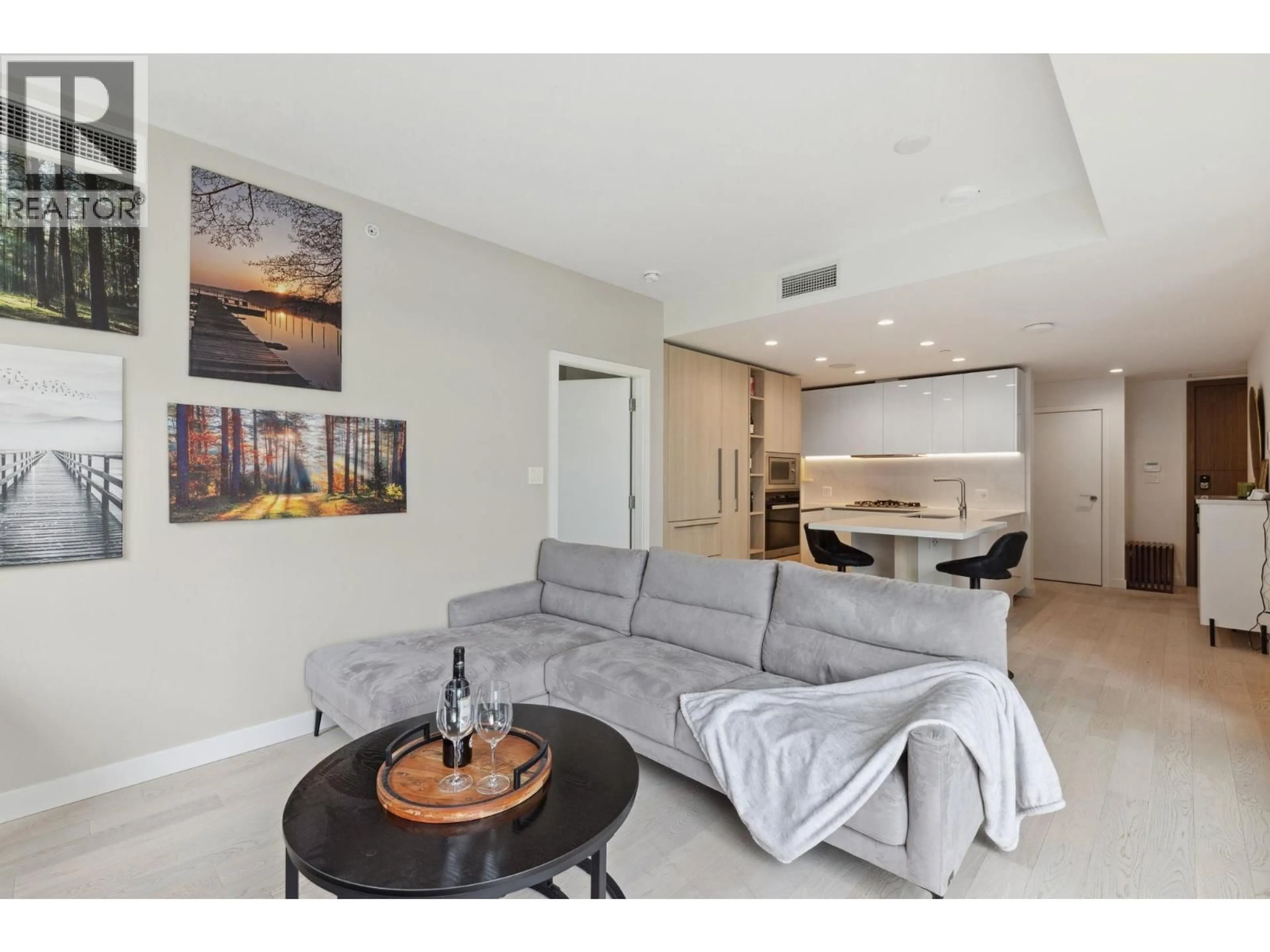 Living room with furniture, unknown for 408 - 6811 PEARSON WAY, Richmond British Columbia V7C0E7