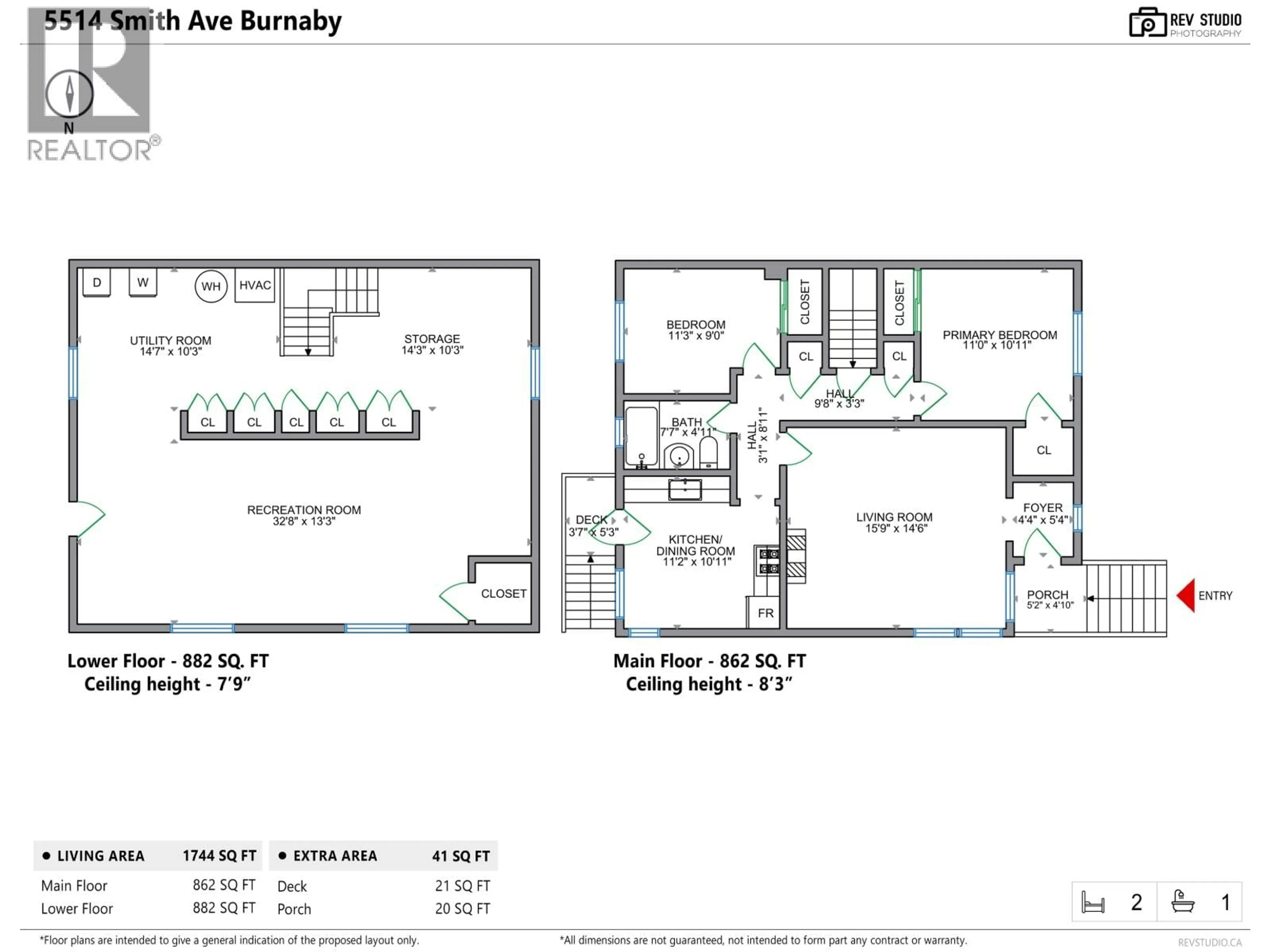 Floor plan for 5514 SMITH AVENUE, Burnaby British Columbia V5H2K8