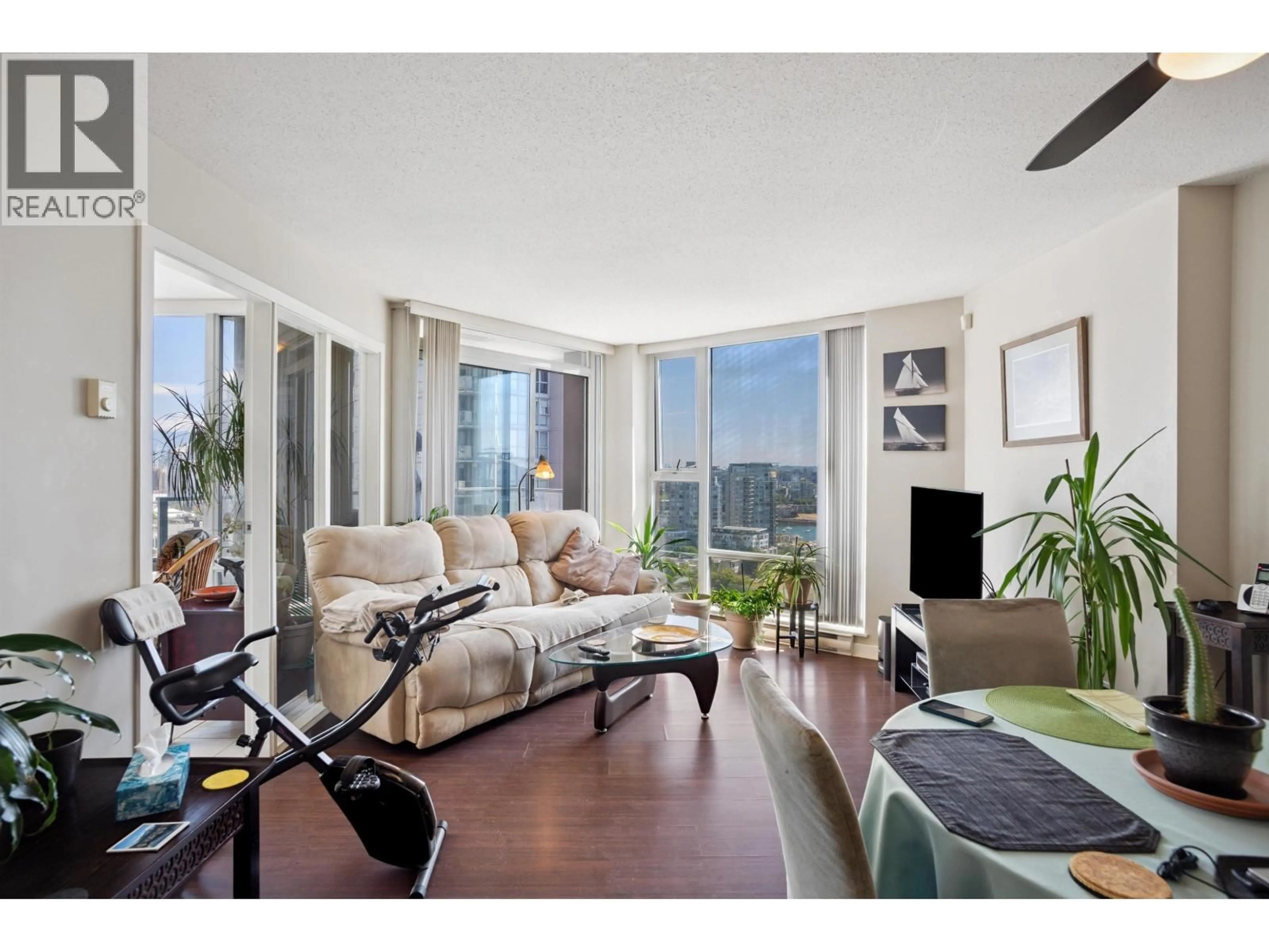 Living room with furniture, unknown for 2307 - 455 BEACH CRESCENT, Vancouver British Columbia V6Z3E5