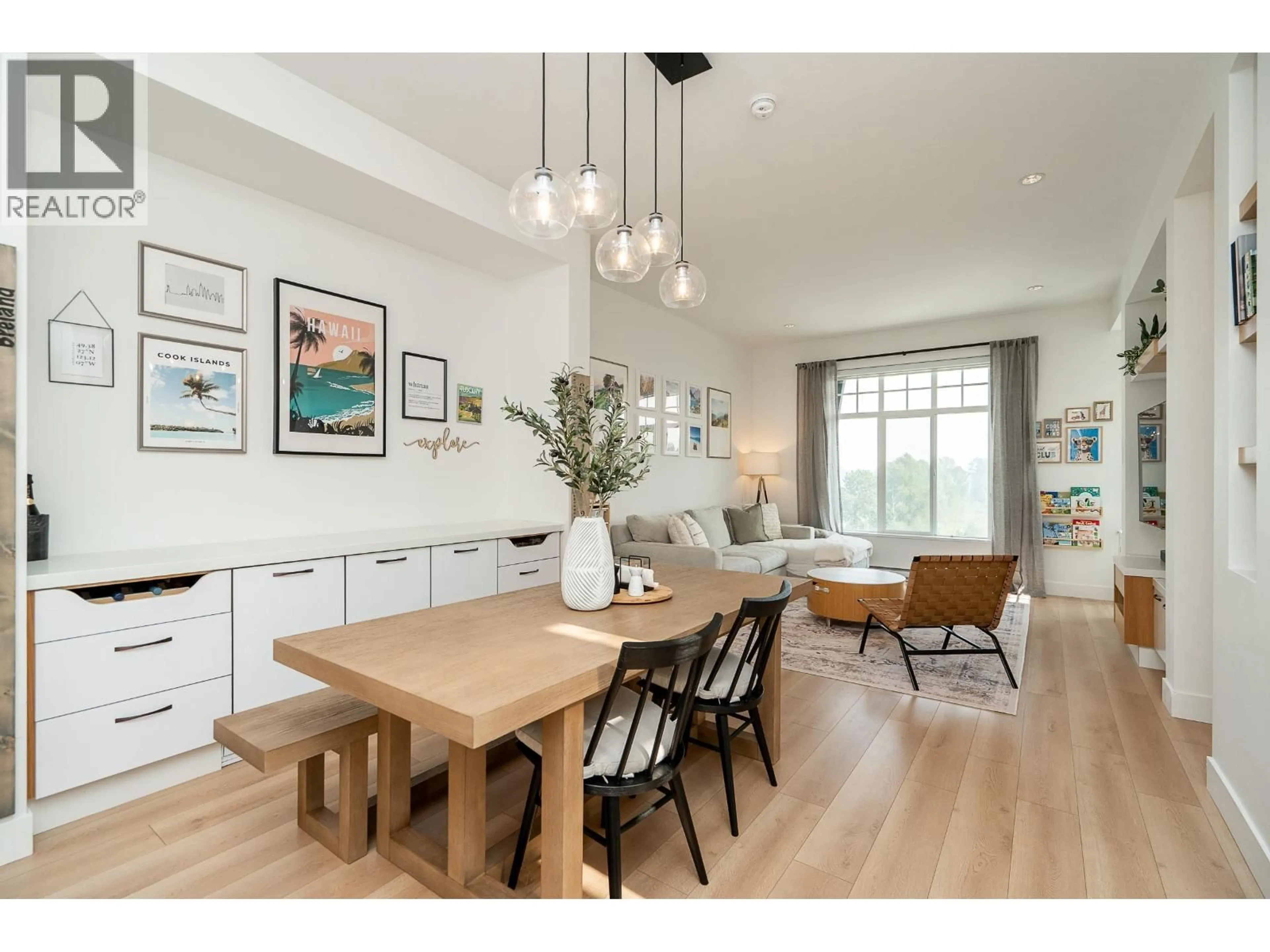 Open concept kitchen, wood/laminate floor for 50 - 3552 VICTORIA DRIVE, Coquitlam British Columbia V3C3V4