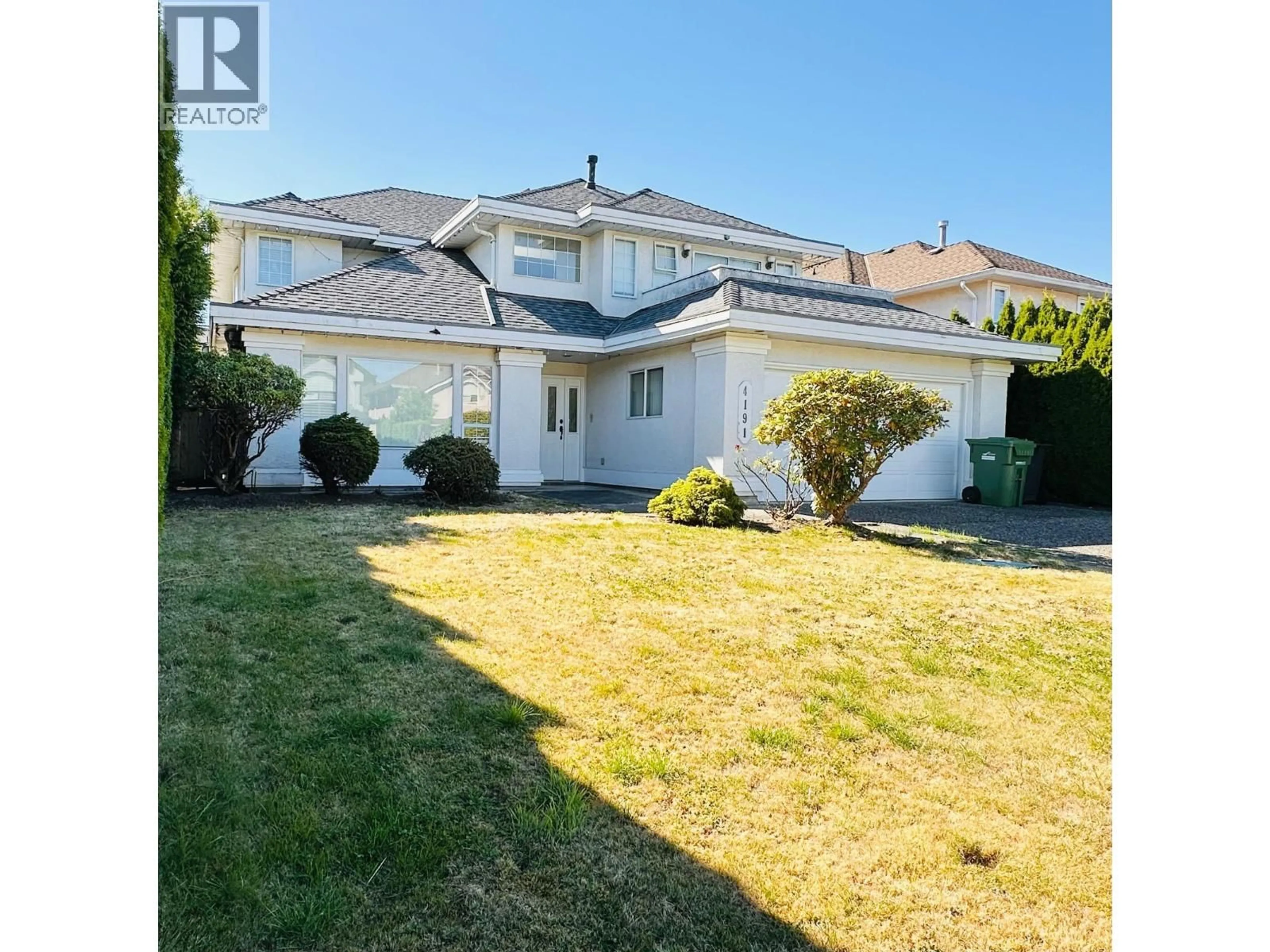 A pic from outside/outdoor area/front of a property/back of a property/a pic from drone, street for 4191 FISHER DRIVE, Richmond British Columbia V6X3S4