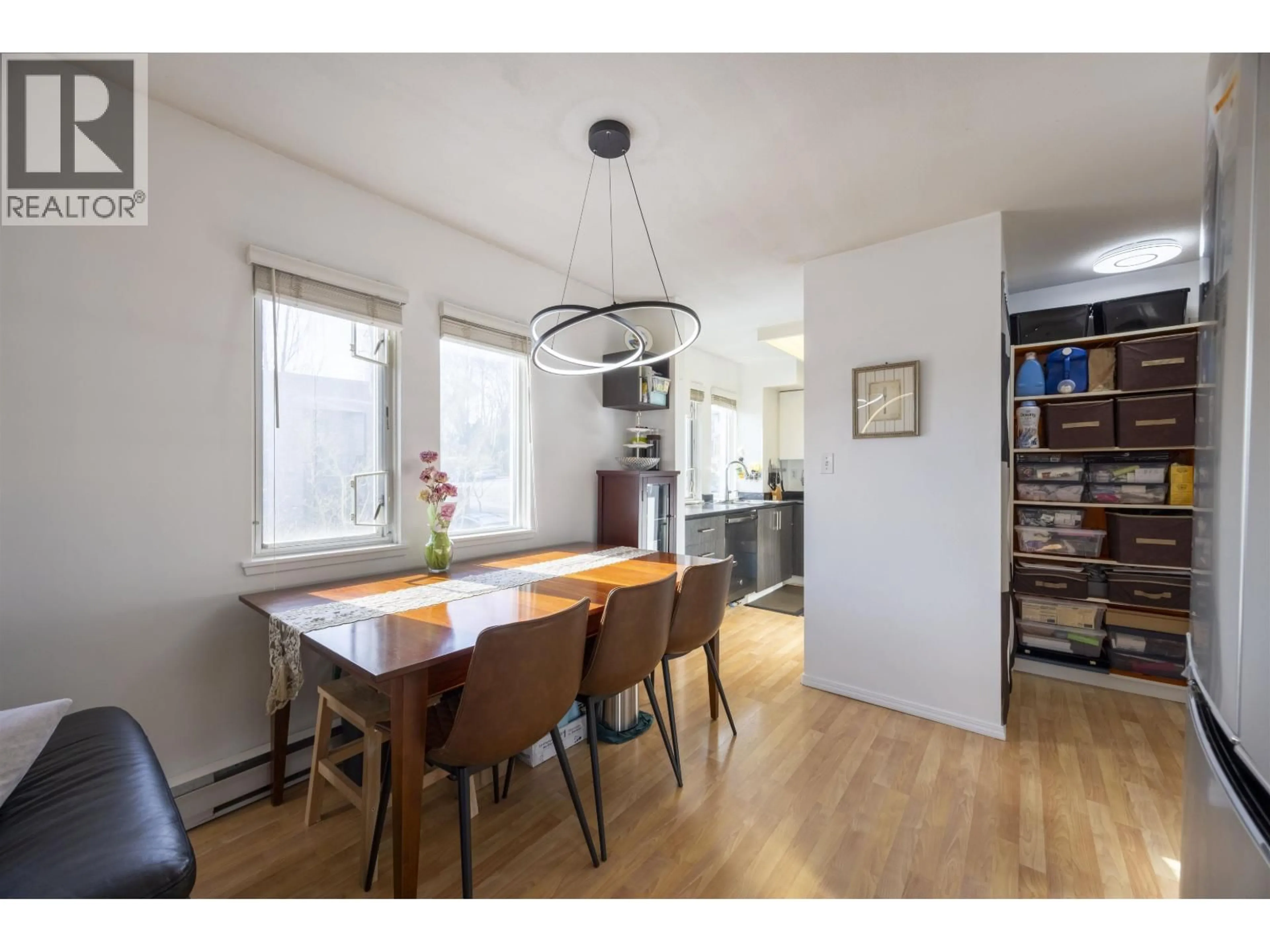 Dining room, wood/laminate floor for 8 - 1215 BRUNETTE AVENUE, Coquitlam British Columbia V3K6W2