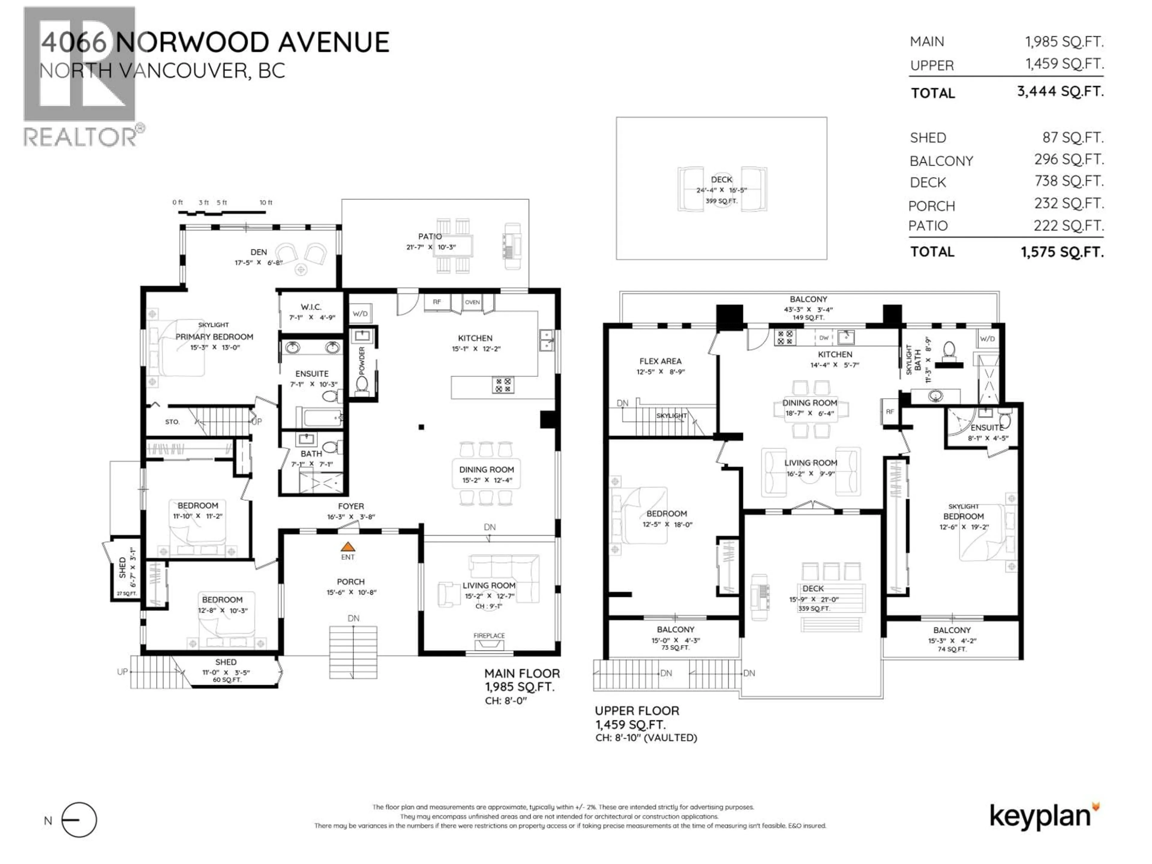 Floor plan for 4066 NORWOOD AVENUE, North Vancouver British Columbia V7N3R3