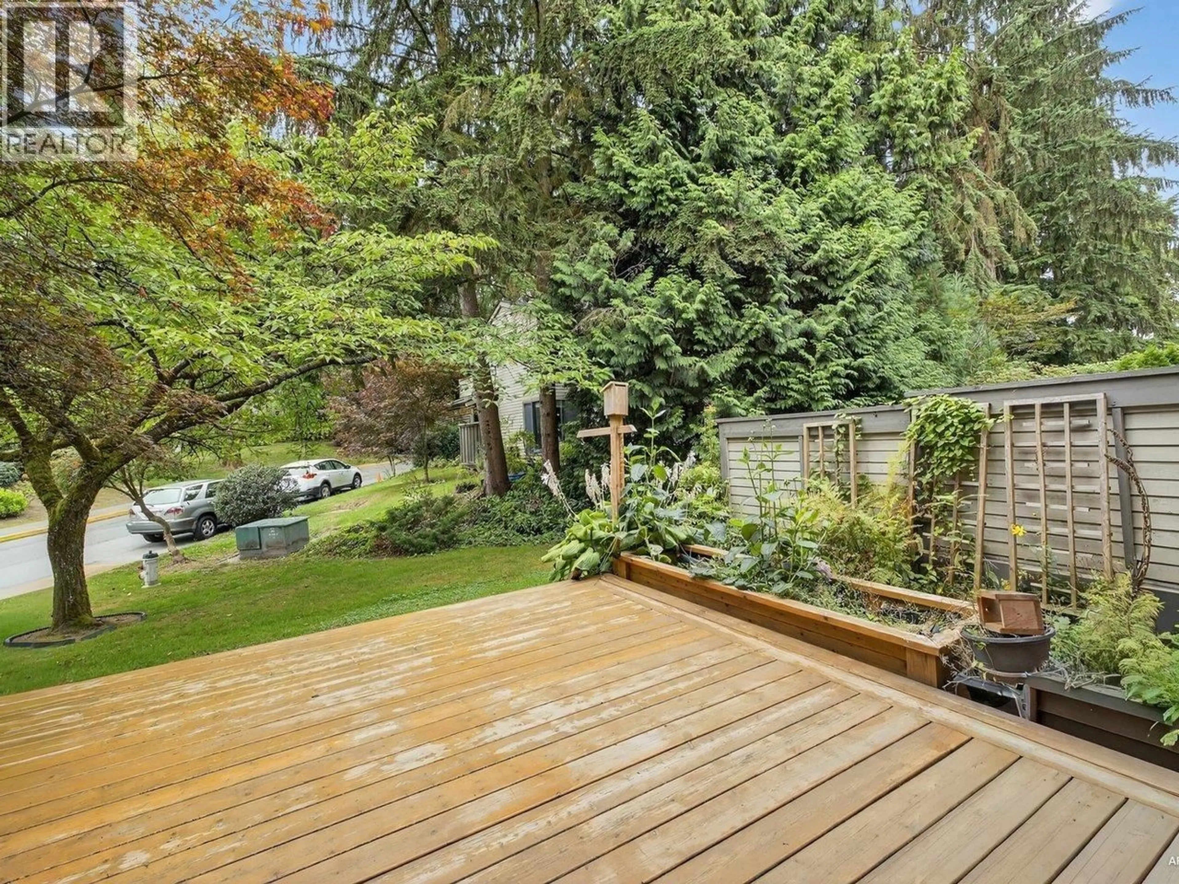 Patio, forest/trees view for 5805 MAYVIEW CIRCLE, Burnaby British Columbia V5E4B7