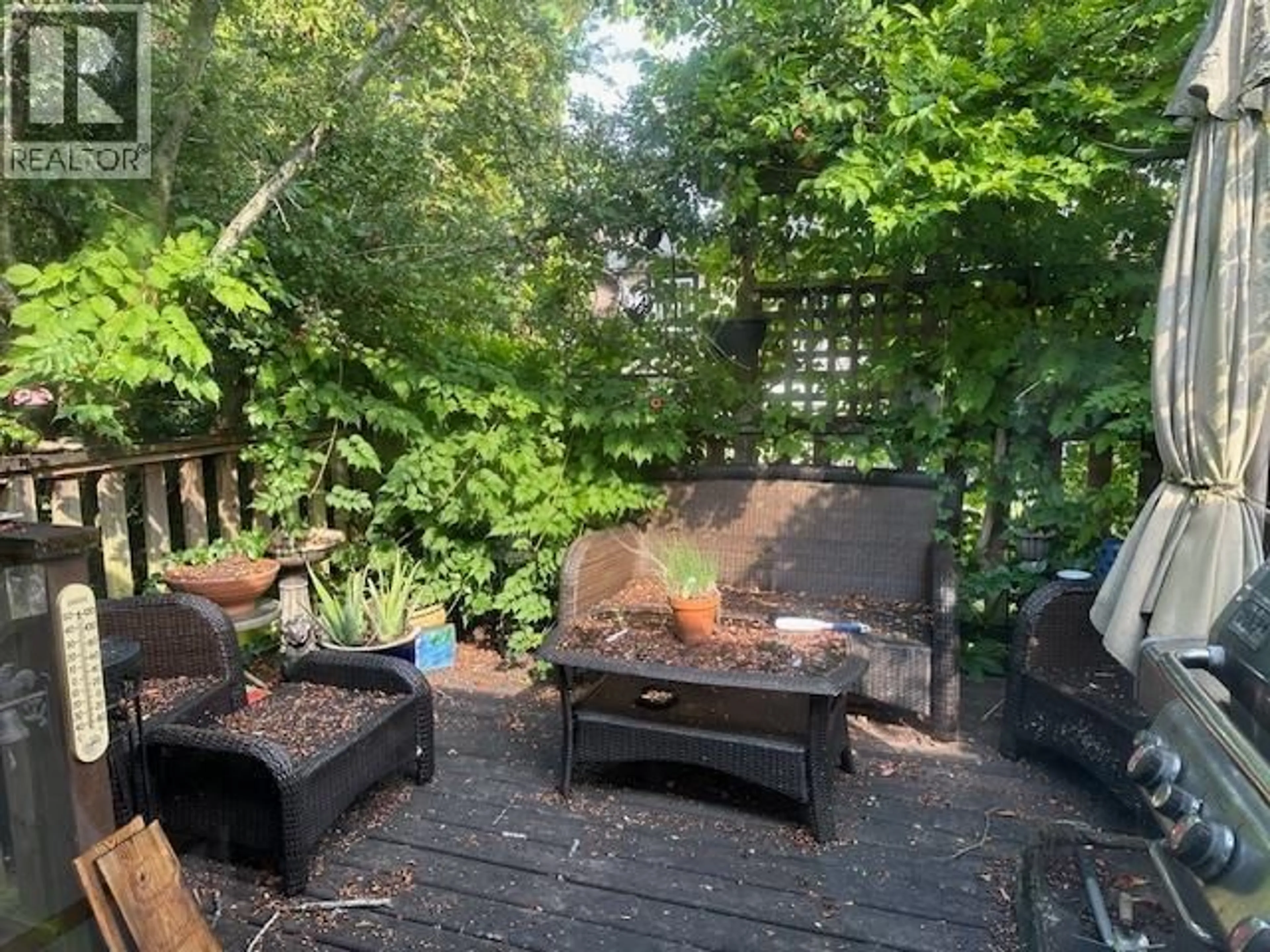 Patio, forest/trees view for 10440 SORREL DRIVE, Richmond British Columbia V7E2B2