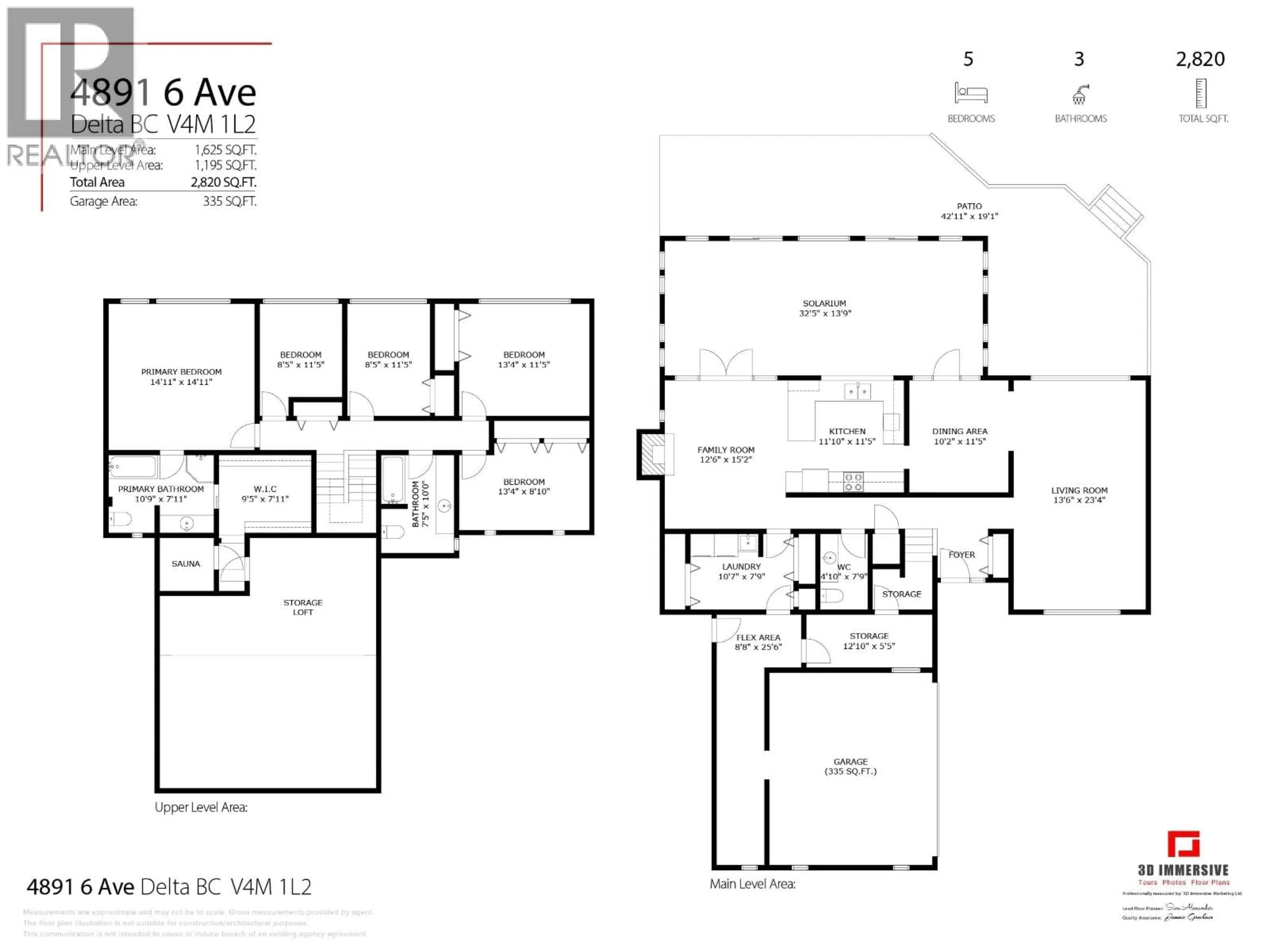 Floor plan for 4891 6 AVENUE, Delta British Columbia V4M1L2