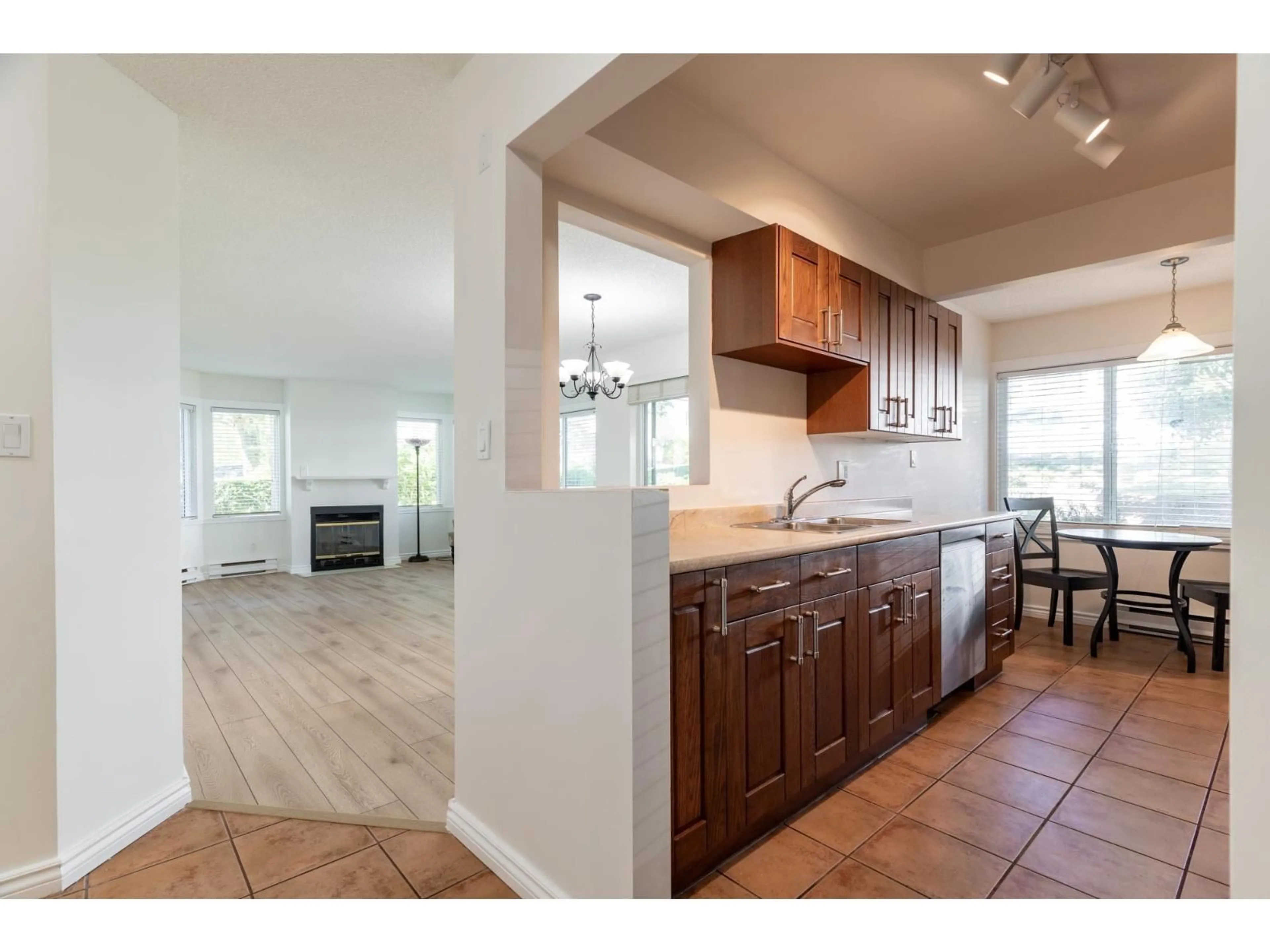 Open concept kitchen, unknown for 205 - 1280 FIR, Surrey British Columbia V4B4B1