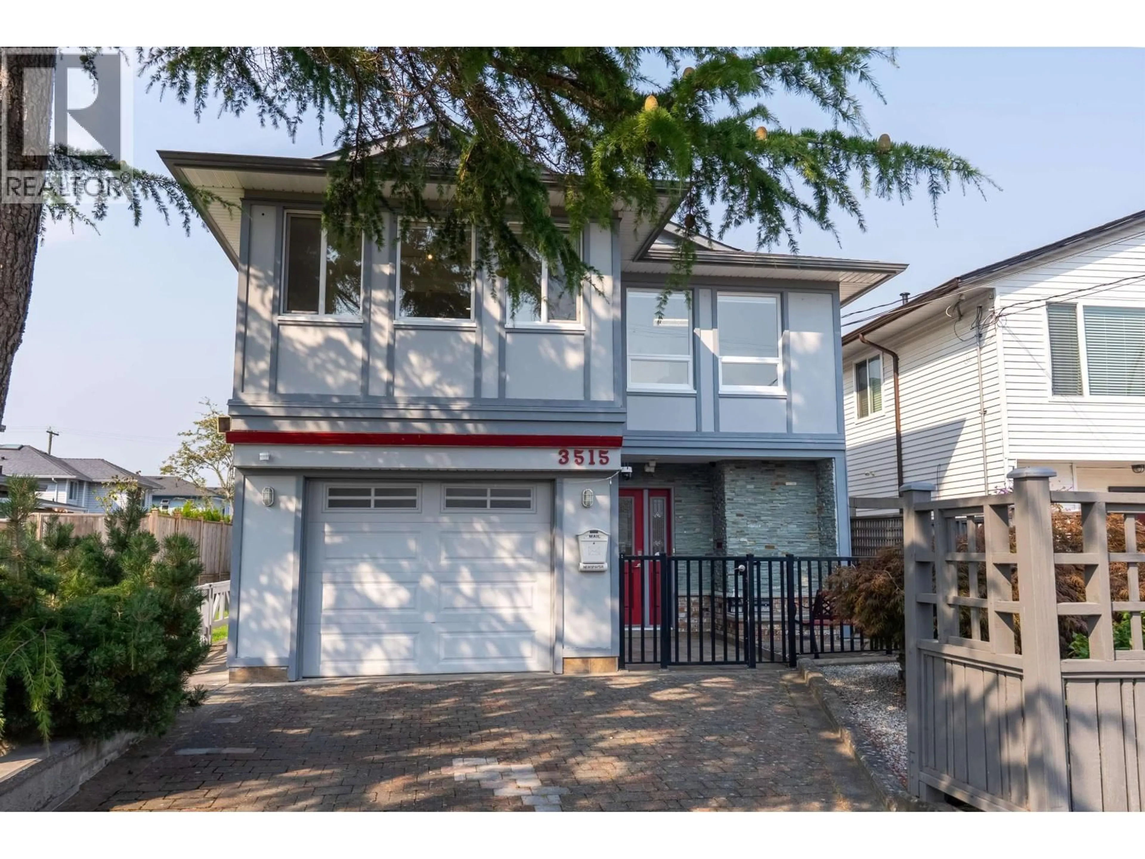 Home with vinyl exterior material, street for 3515 RICHMOND STREET, Richmond British Columbia V7E2W2