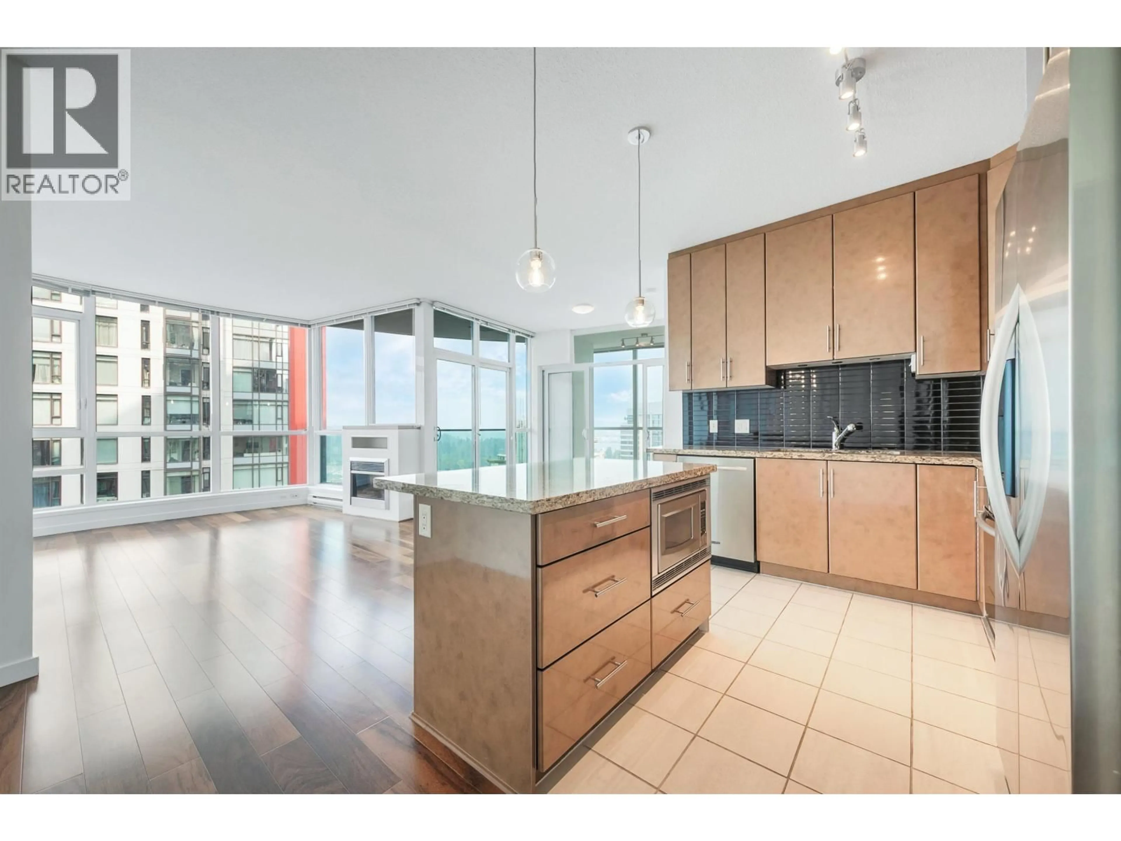 Open concept kitchen, unknown for 3001 - 1189 MELVILLE STREET, Vancouver British Columbia V6E4T8