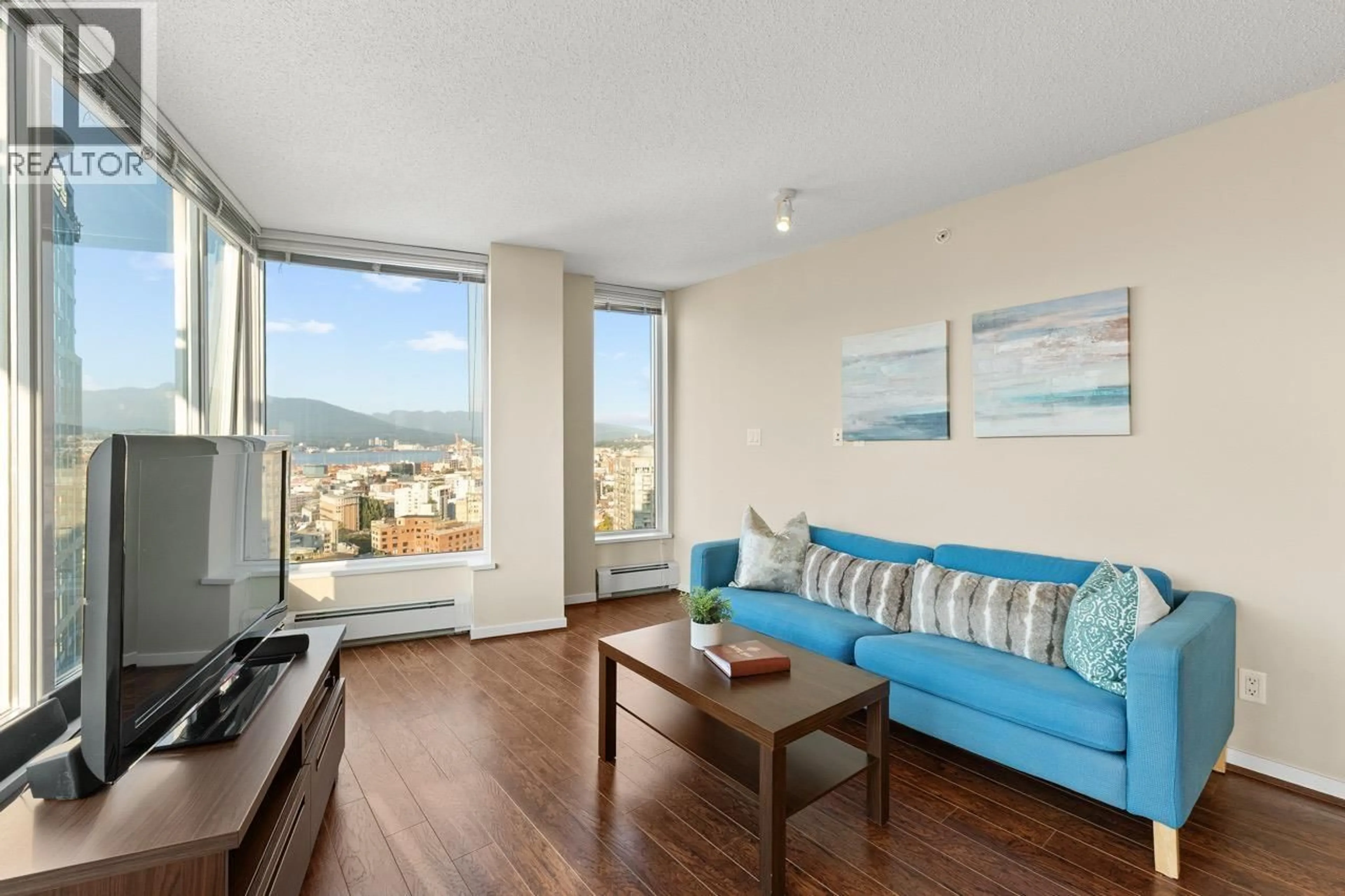 Living room with furniture, unknown for 3103 - 188 KEEFER PLACE, Vancouver British Columbia V6B0J1