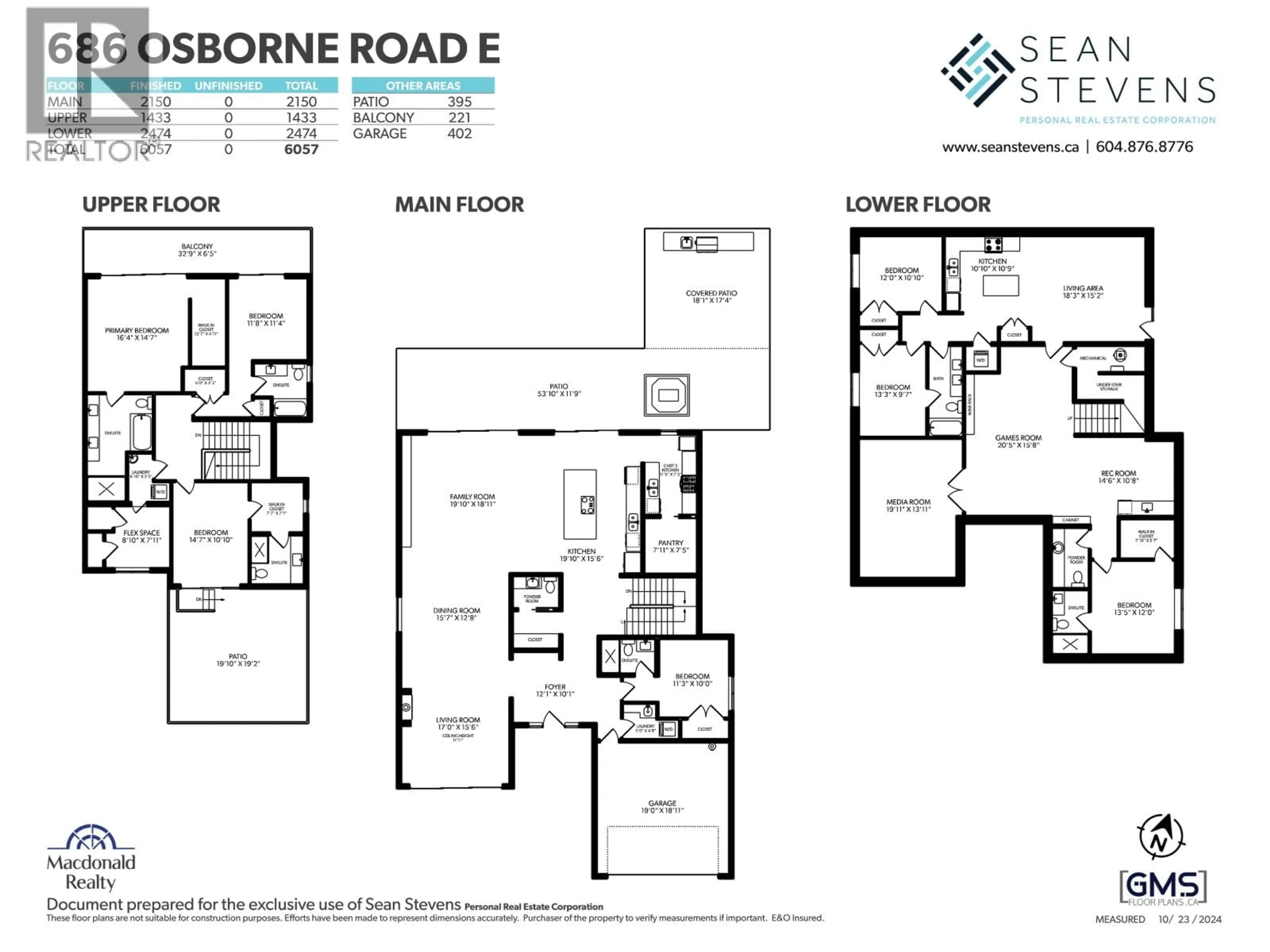 Floor plan for 686 OSBORNE ROAD, North Vancouver British Columbia V7N1M7