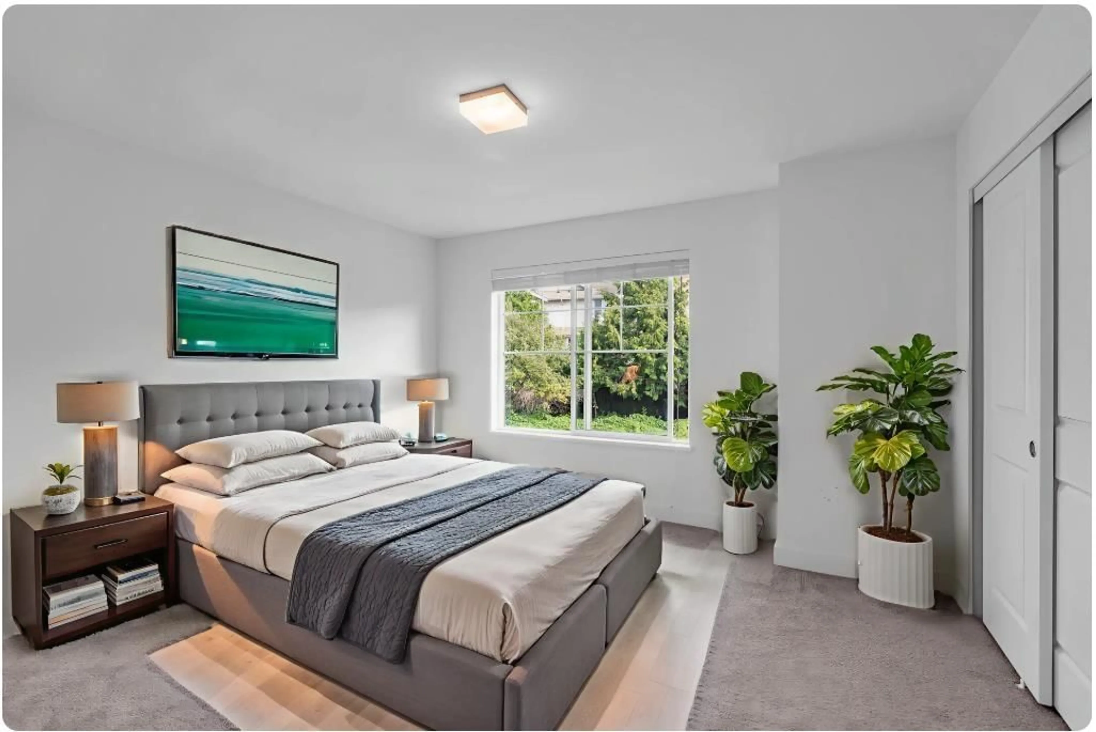Bedroom with bed, unknown for 4 - 20487 65, Langley British Columbia V2Y3K8