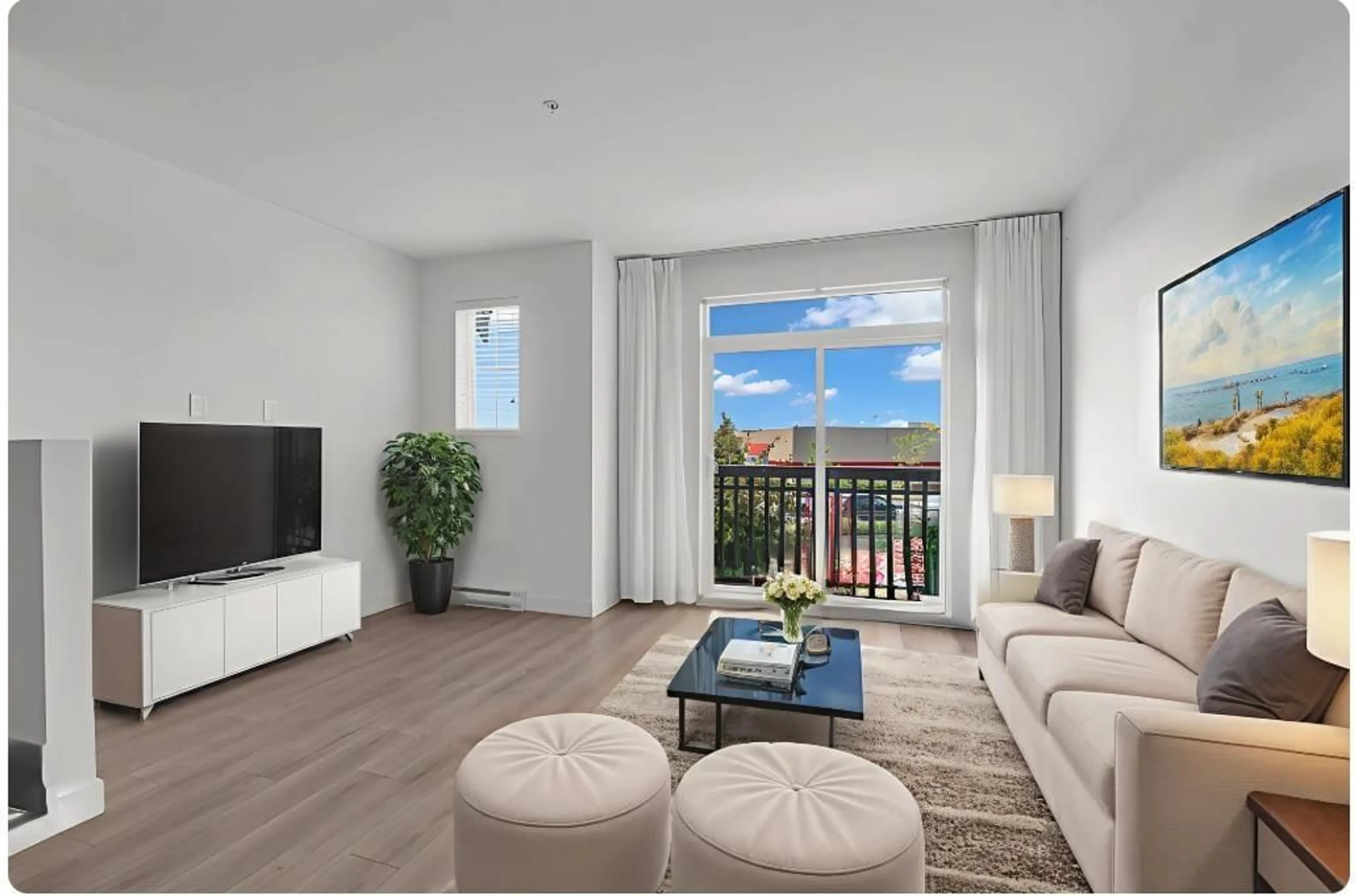 Living room with furniture, unknown for 4 - 20487 65, Langley British Columbia V2Y3K8