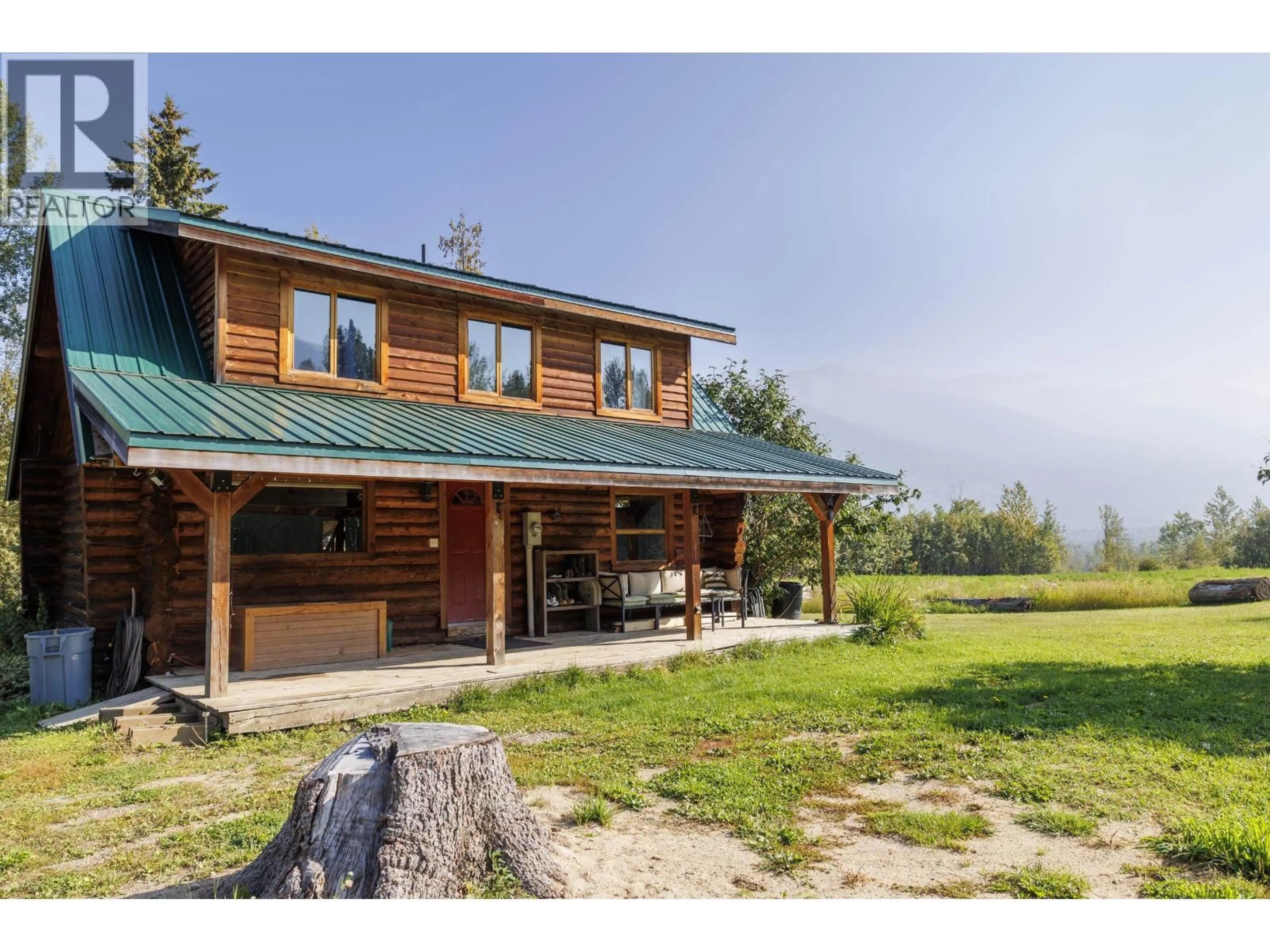 A pic from outside/outdoor area/front of a property/back of a property/a pic from drone, unknown for 10050 DUNSTER-CROYDON ROAD, Dunster British Columbia V0J1J0