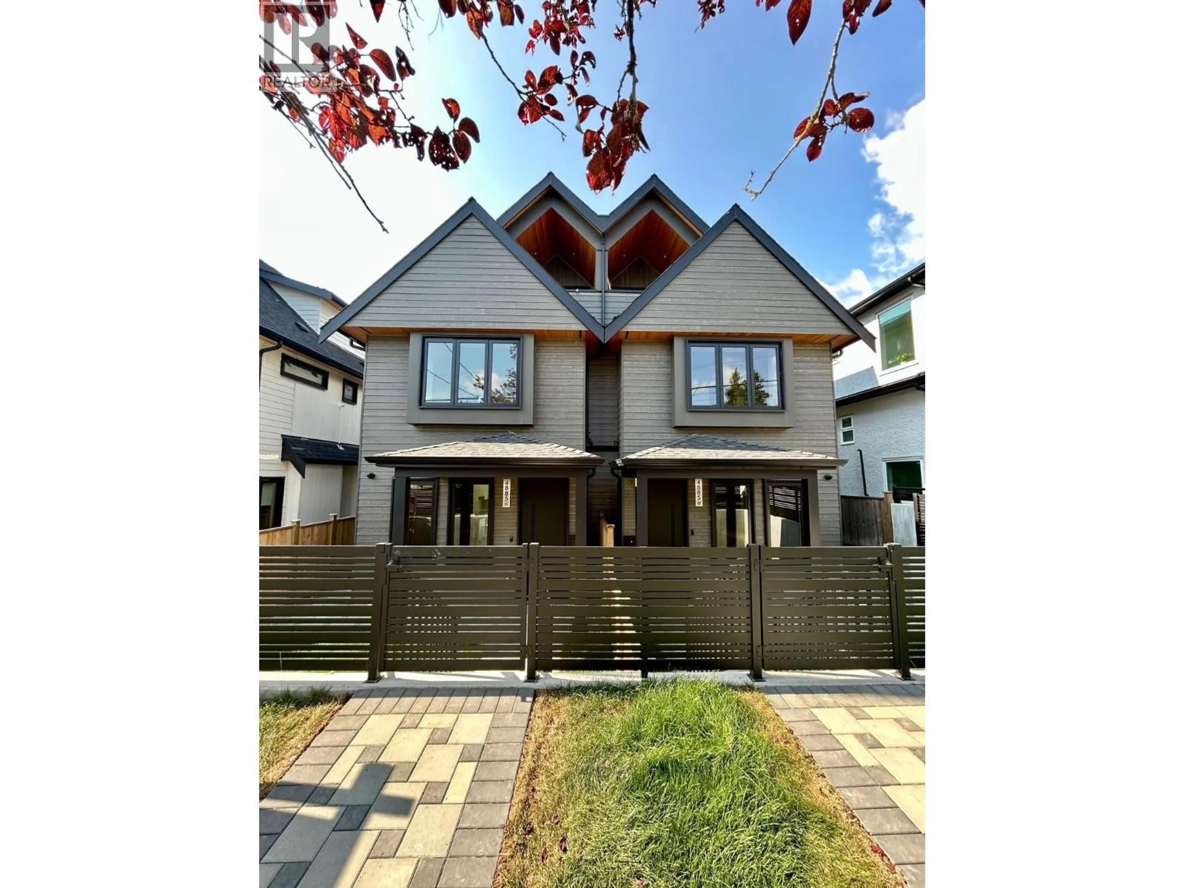 Home with brick exterior material, street for 1 - 4895 MOSS STREET, Vancouver British Columbia V5R3T3