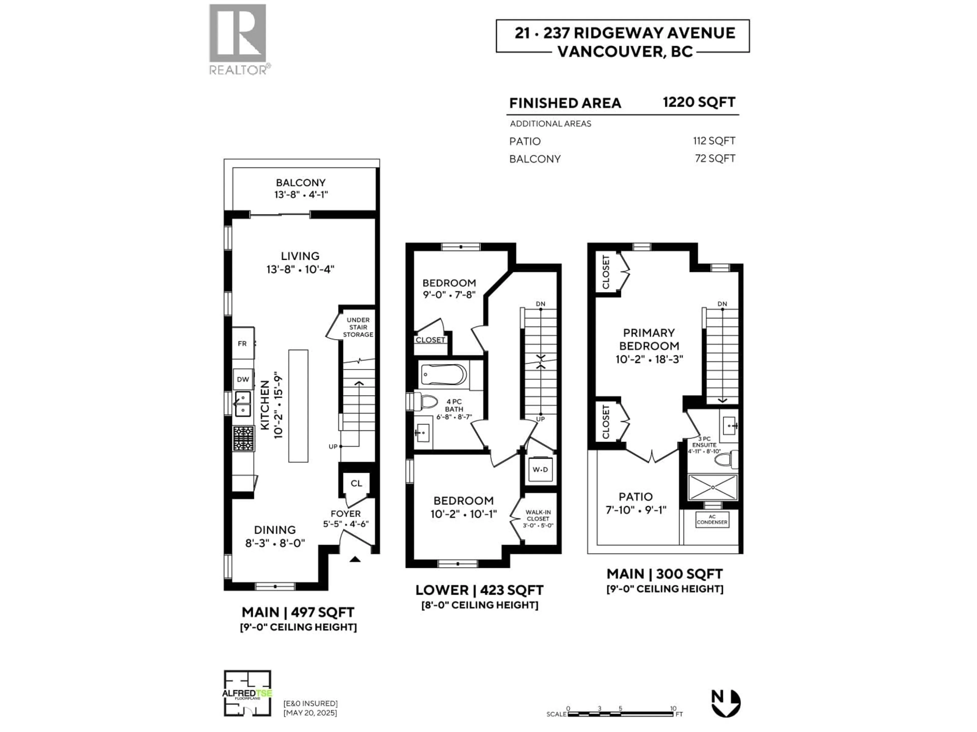 Floor plan for 21 - 237 RIDGEWAY AVENUE, North Vancouver British Columbia V7L0H6