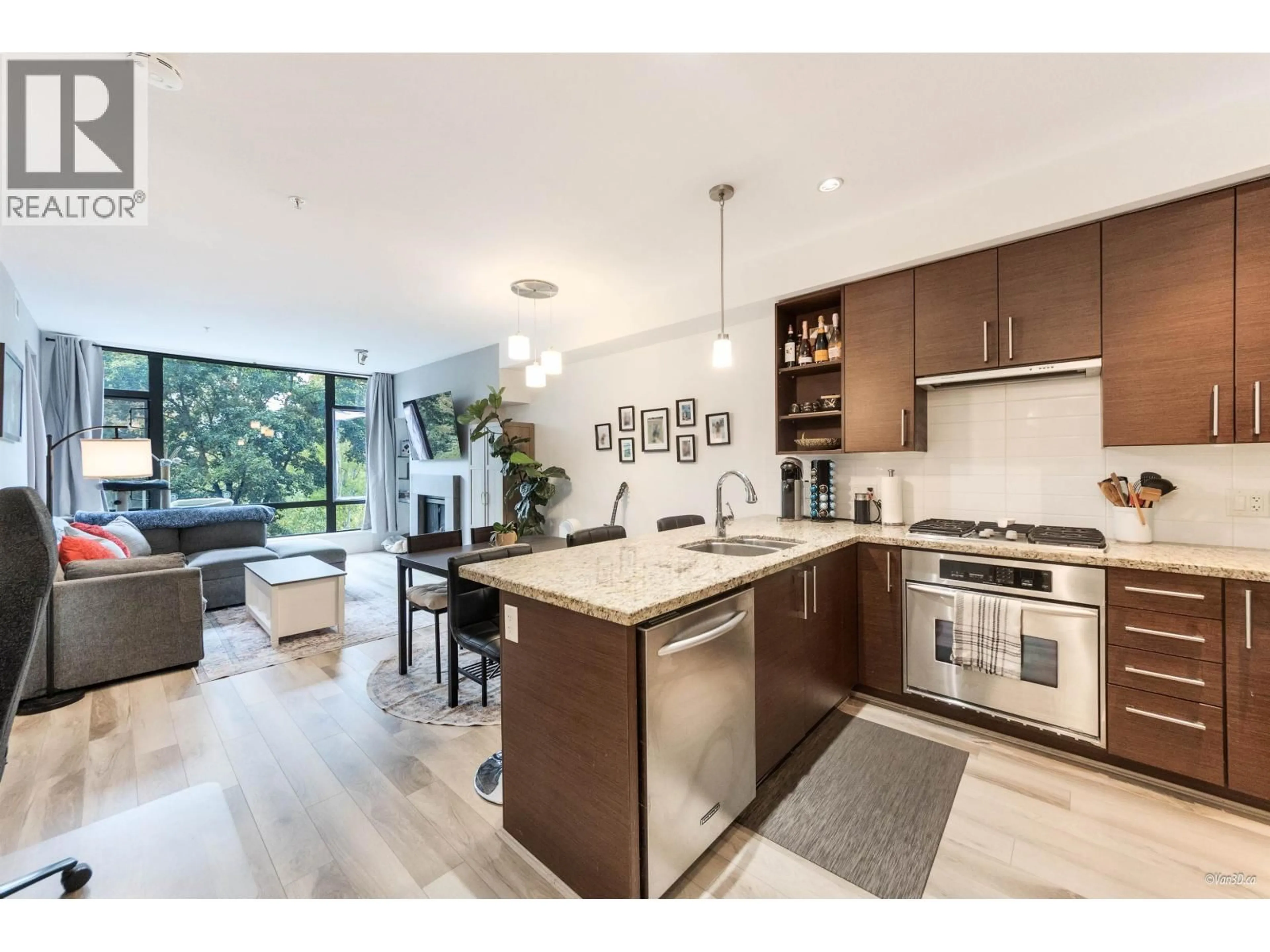 Open concept kitchen, unknown for 205 - 14100 RIVERPORT WAY, Richmond British Columbia V6W1M3