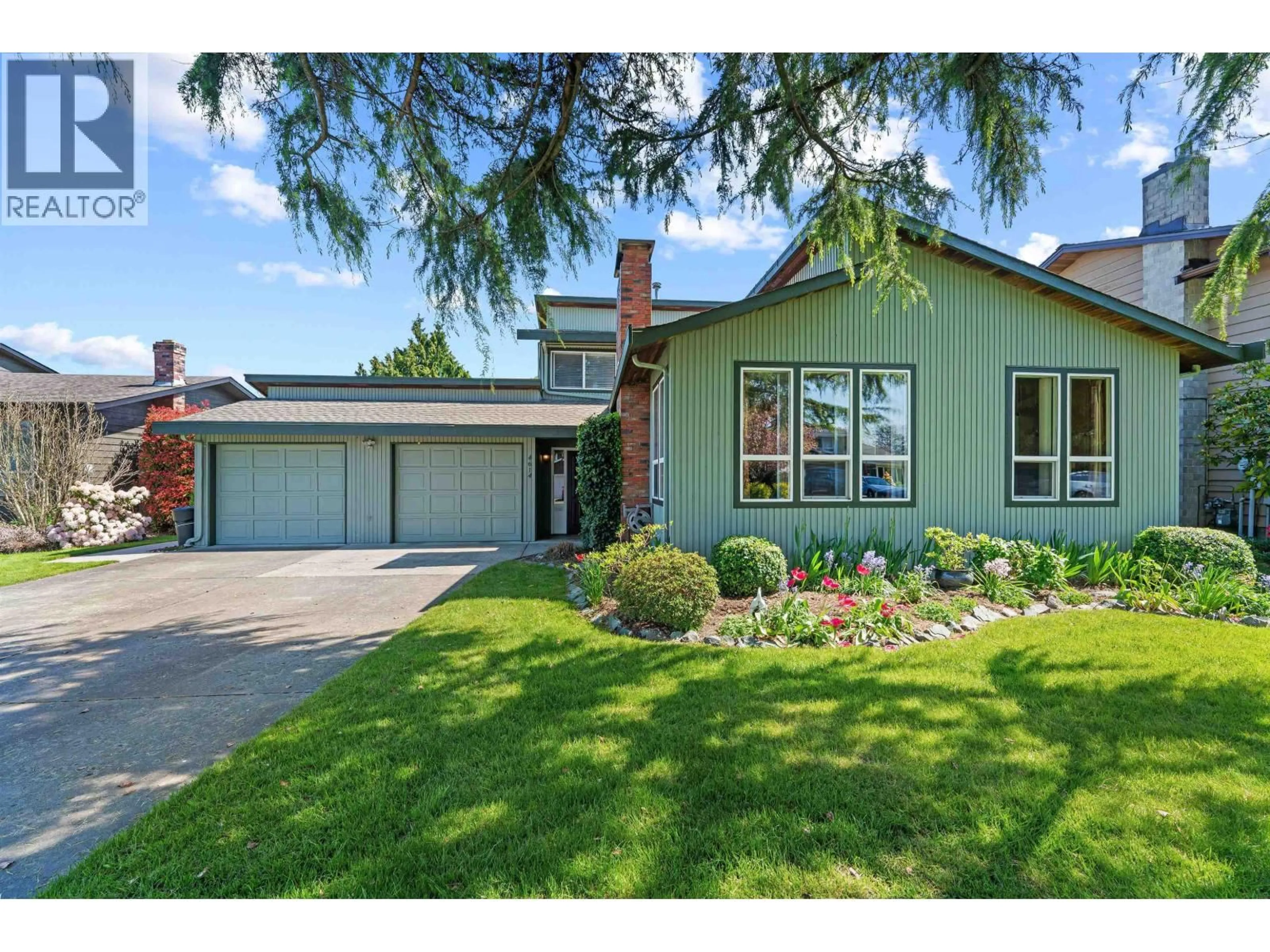 Home with brick exterior material, street for 4614 54 STREET, Ladner British Columbia V4K3V2