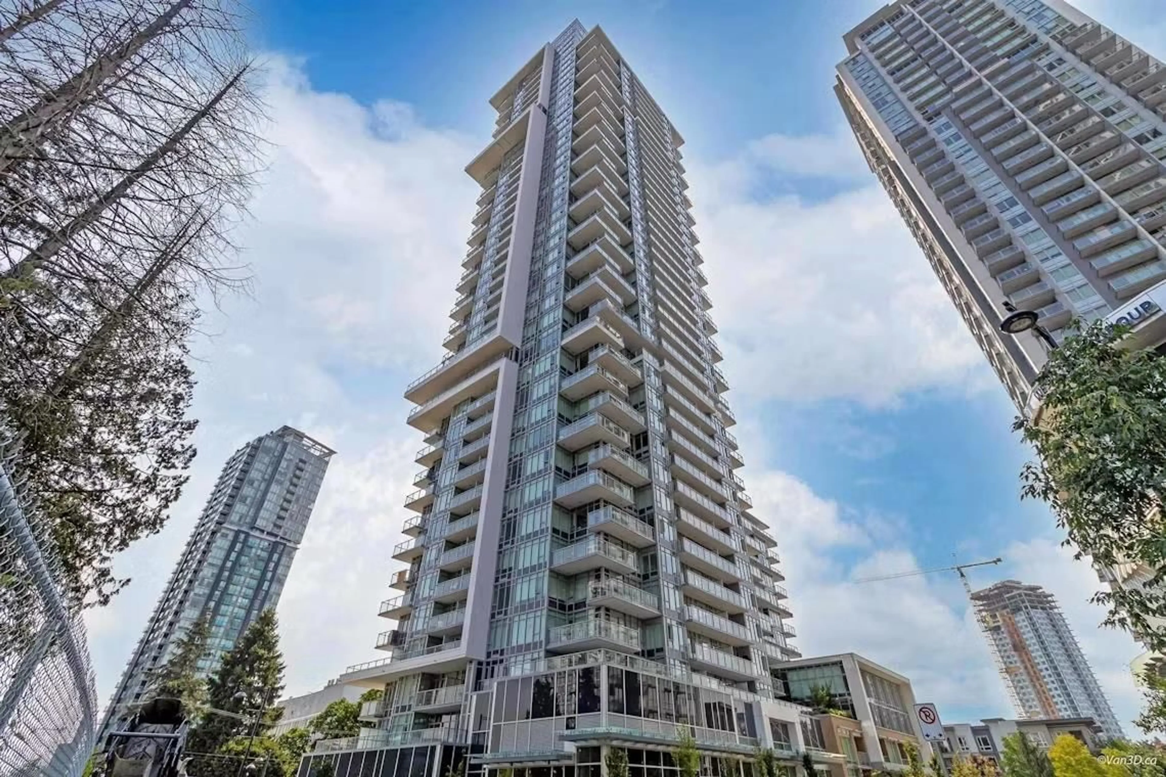 A pic from outside/outdoor area/front of a property/back of a property/a pic from drone, building for 4105 - 13350 CENTRAL, Surrey British Columbia V3T0S1
