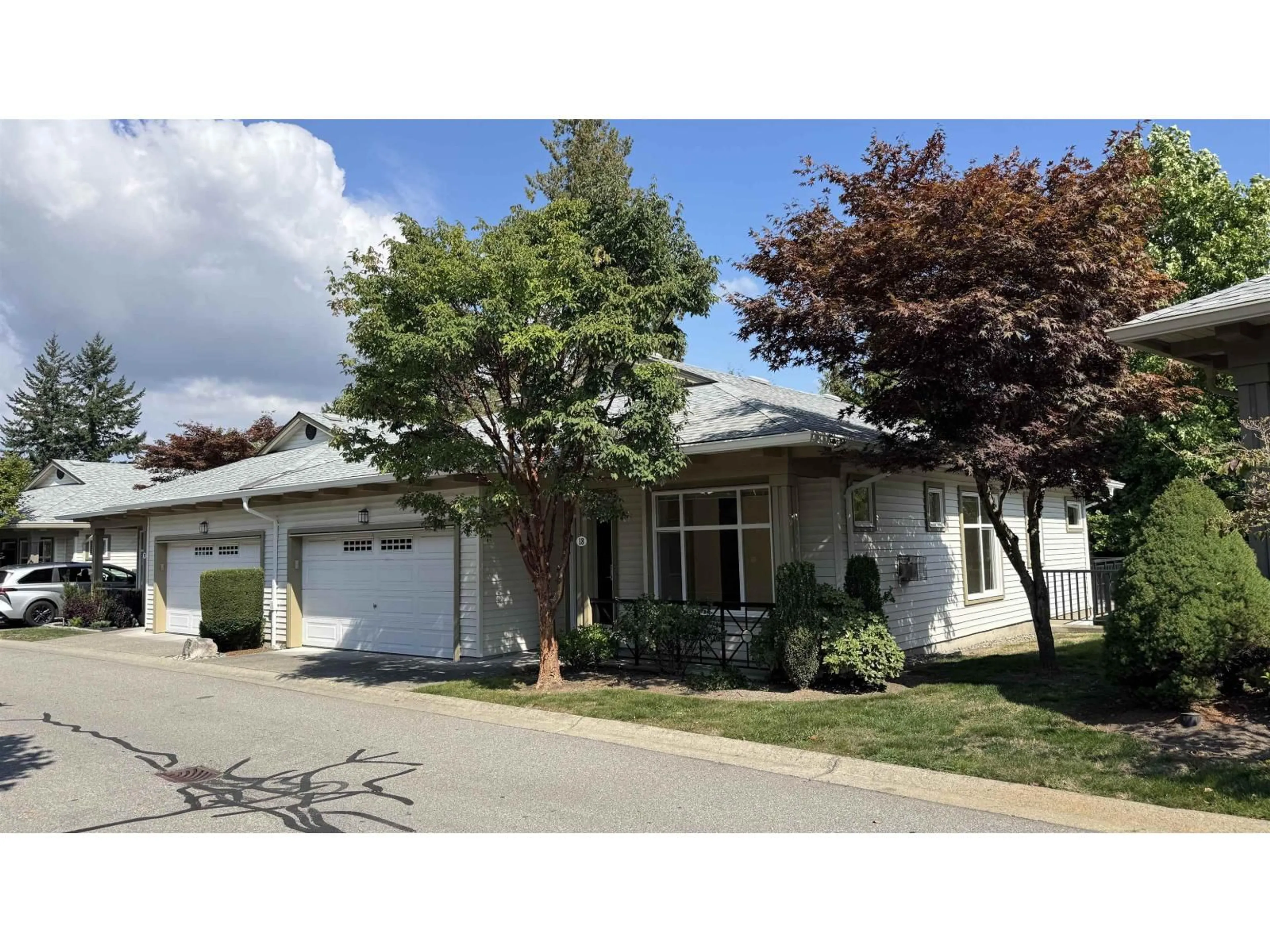 Home with vinyl exterior material, street for #18 - 15188 62A, Surrey British Columbia V3S1W7