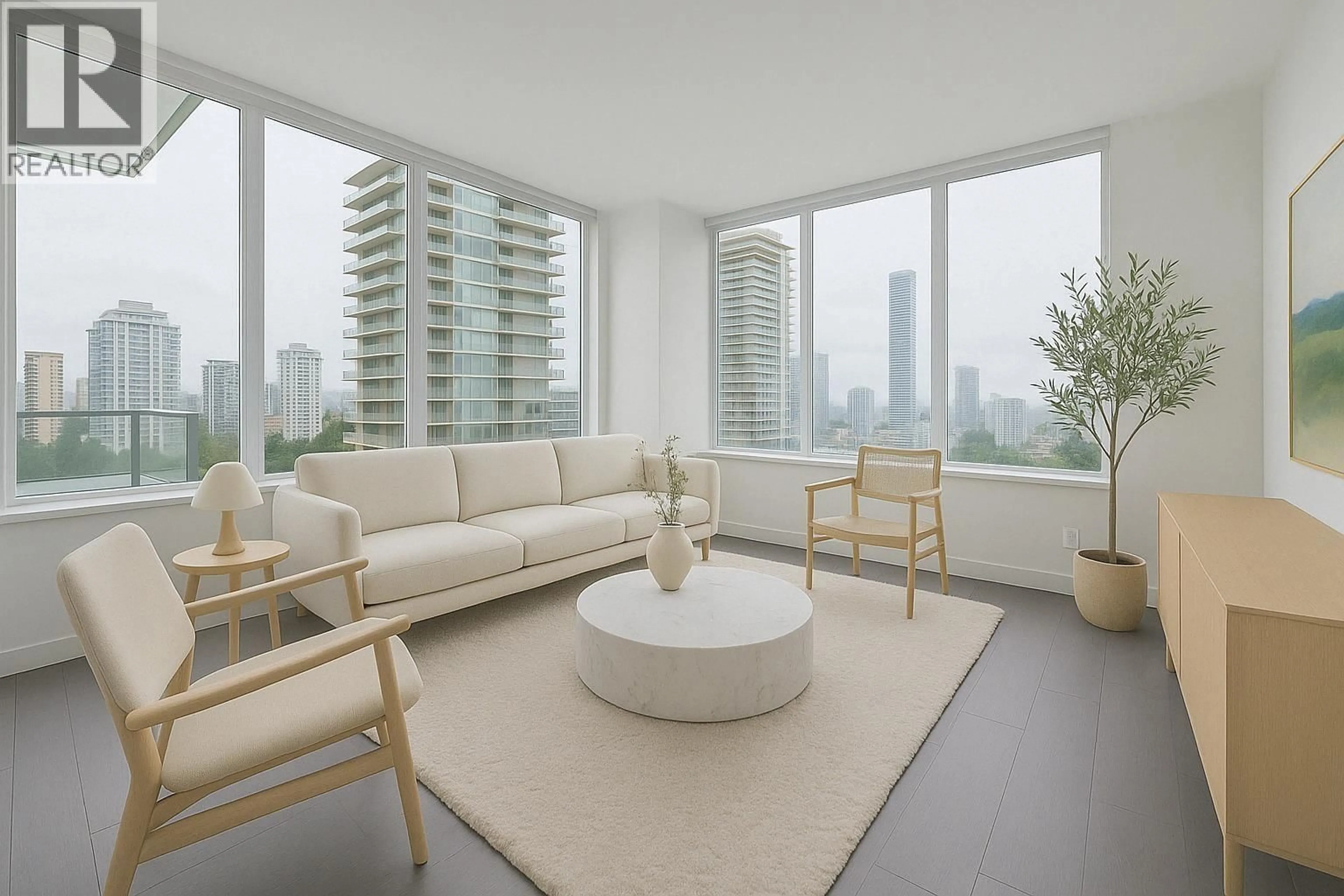 Living room with furniture, unknown for 1209 - 6463 SILVER AVENUE, Burnaby British Columbia V5H0K4