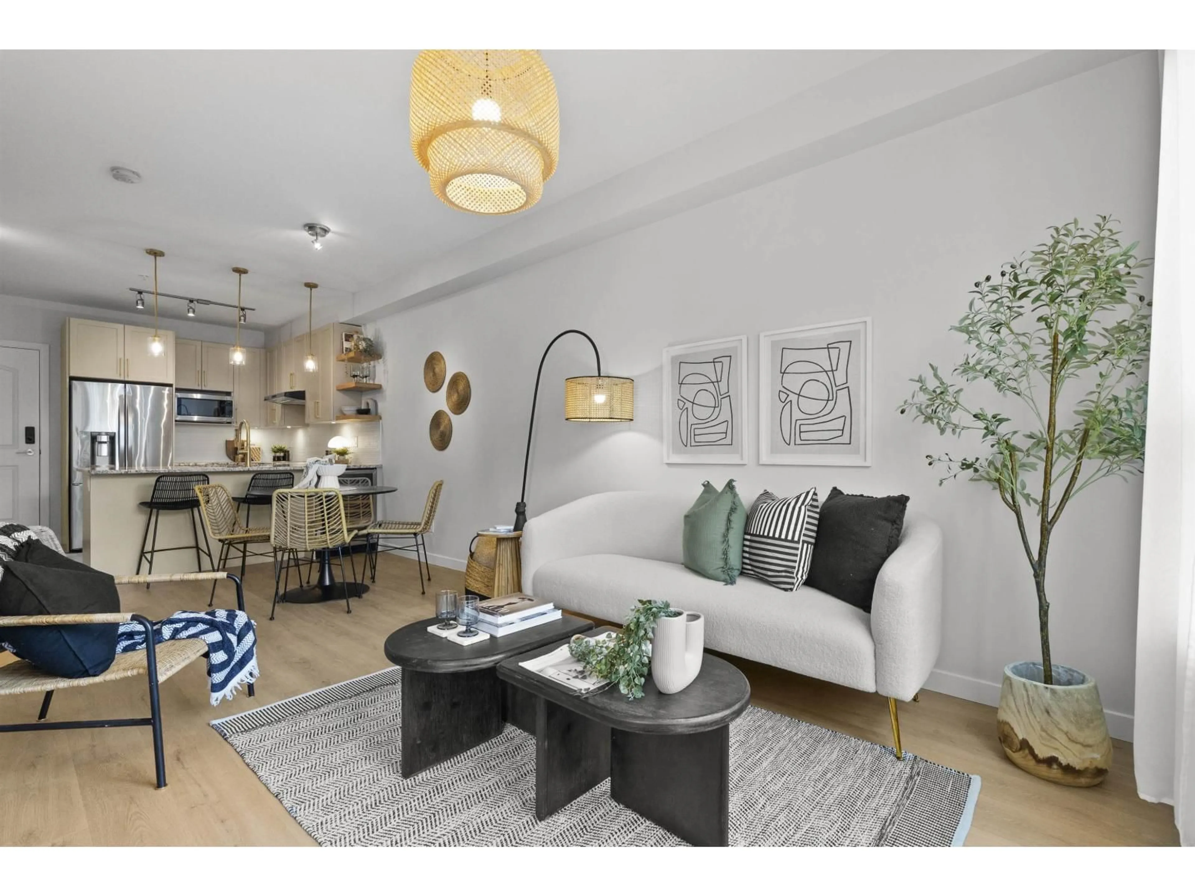 Living room with furniture, unknown for 211 - 6480 194, Surrey British Columbia V4N6J9