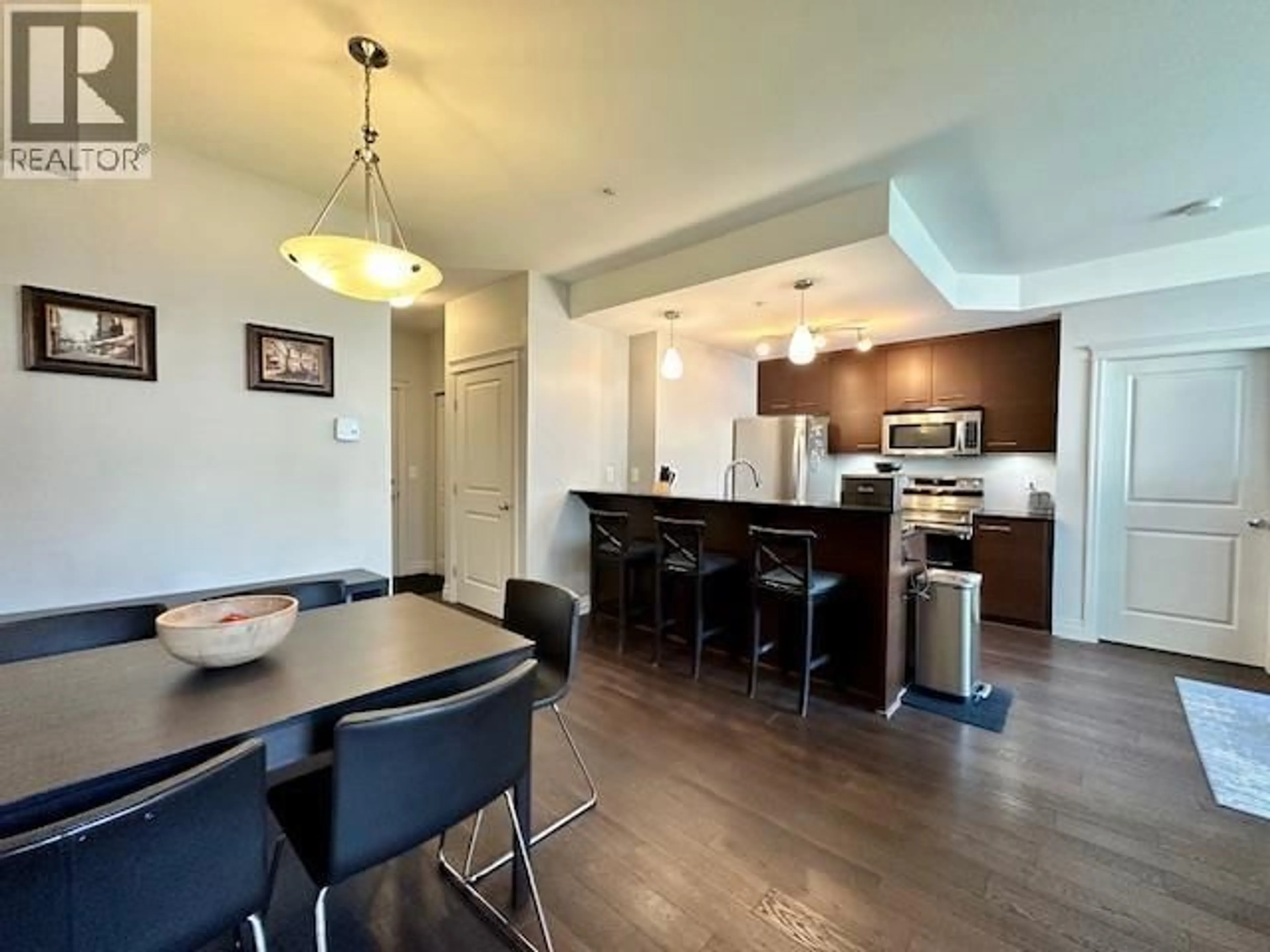 Open concept kitchen, wood/laminate floor for 301 - 2343 ATKINS AVENUE, Port Coquitlam British Columbia V3C1Y7