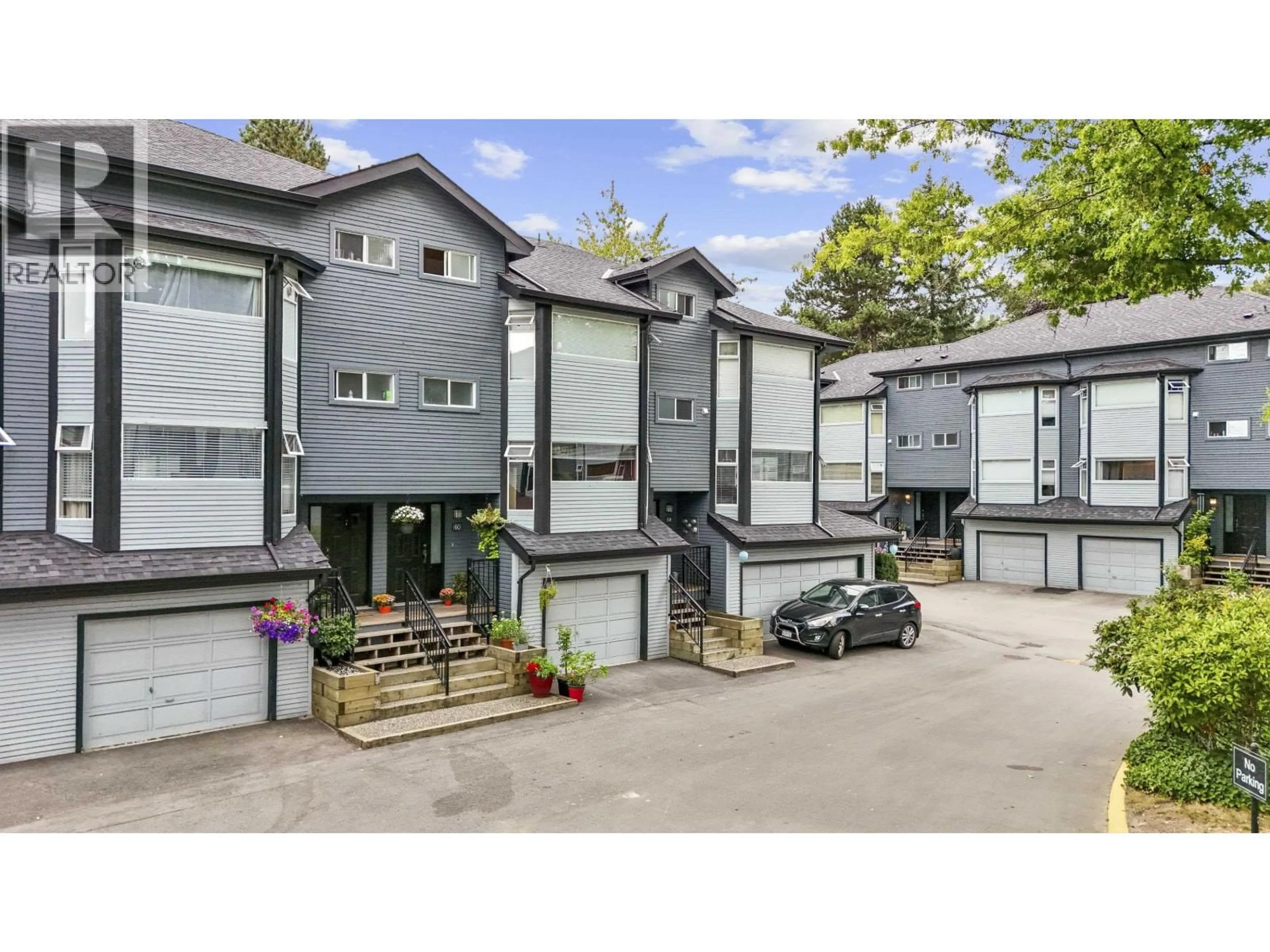 A pic from outside/outdoor area/front of a property/back of a property/a pic from drone, street for 60 - 1195 FALCON DRIVE, Coquitlam British Columbia V3E2H1