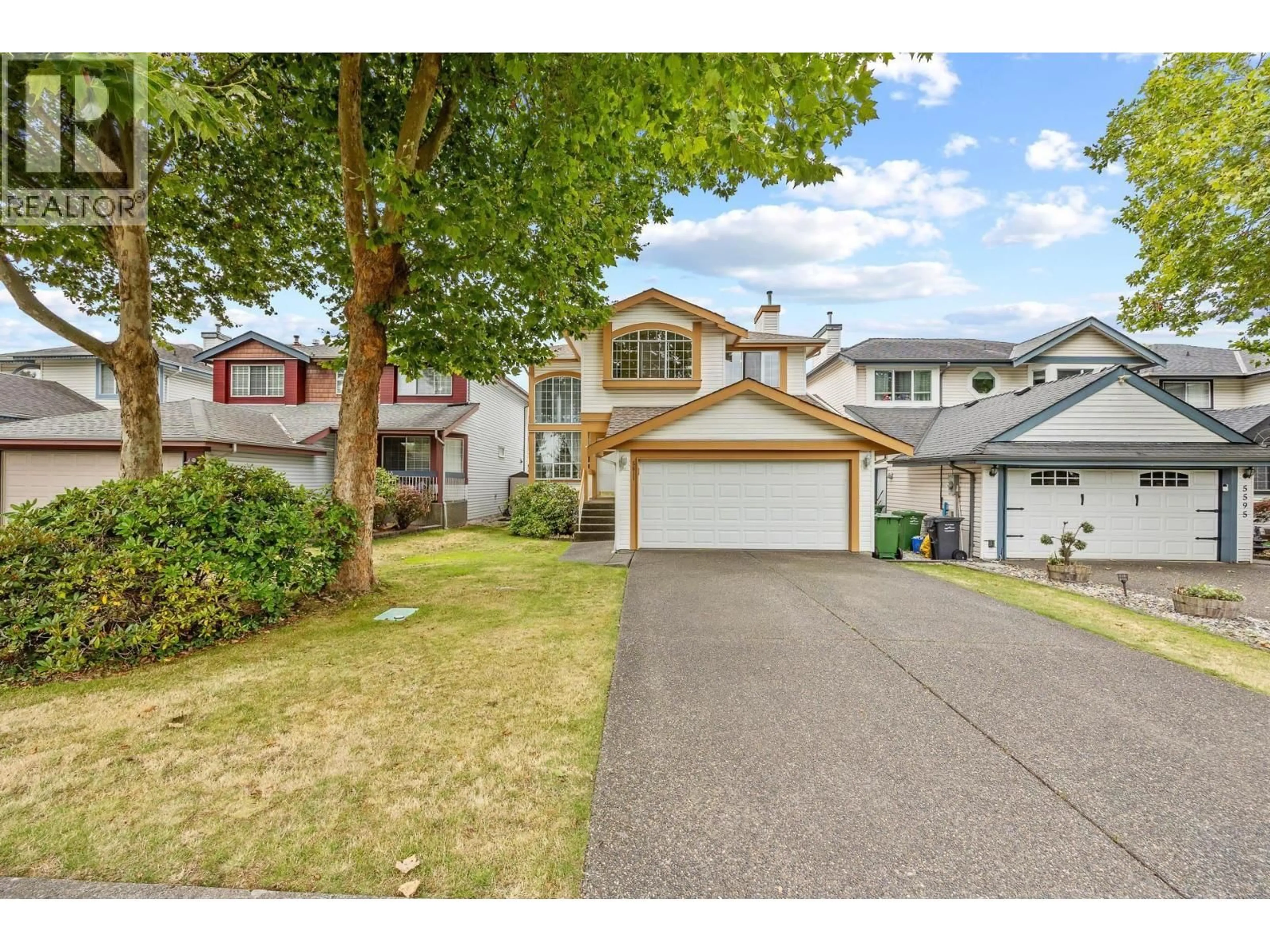 Home with vinyl exterior material, street for 5611 MCRAE STREET, Richmond British Columbia V6V2P5